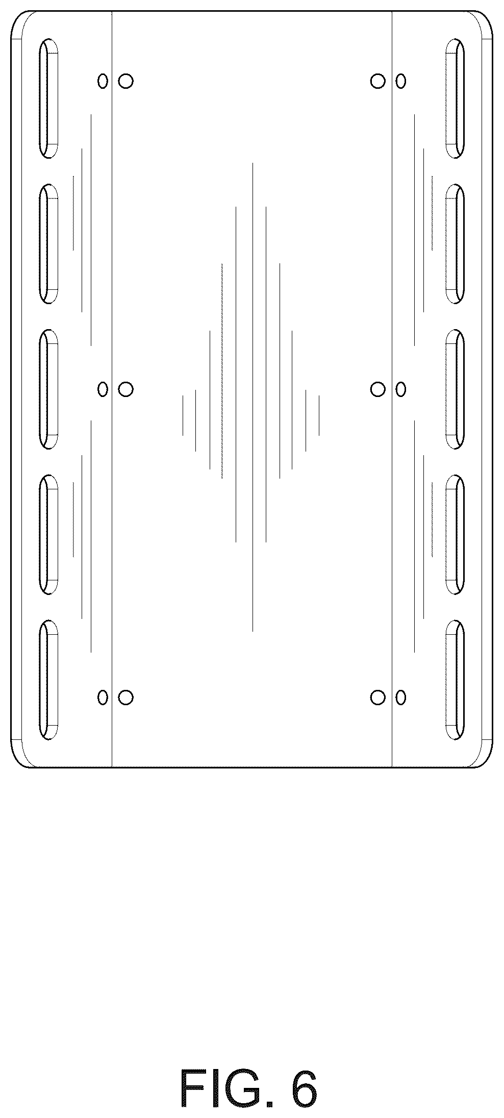 Patent USD1123733 Figure 5 – Bicycle rack tray