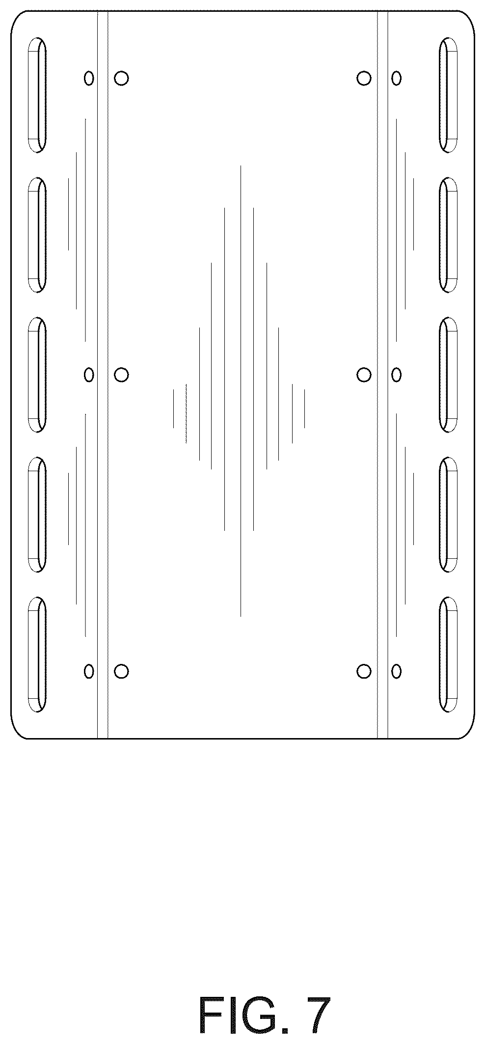 Patent USD1123733 Figure 6 – Bicycle rack tray