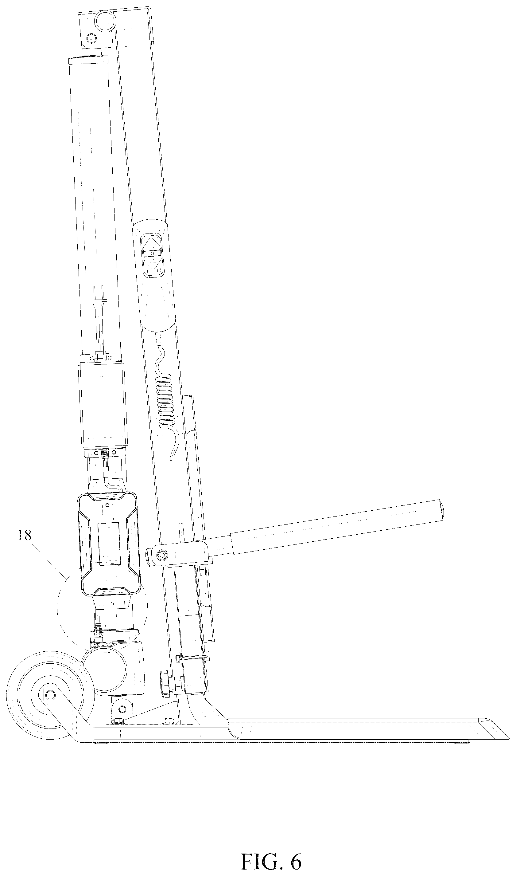 Patent USD1123734 Figure 6 – Electric auxiliary lifting equipment