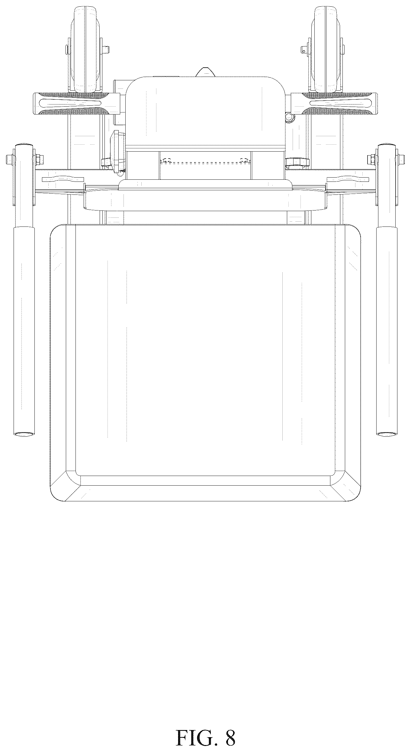 Patent USD1123734 Figure 8 – Electric auxiliary lifting equipment