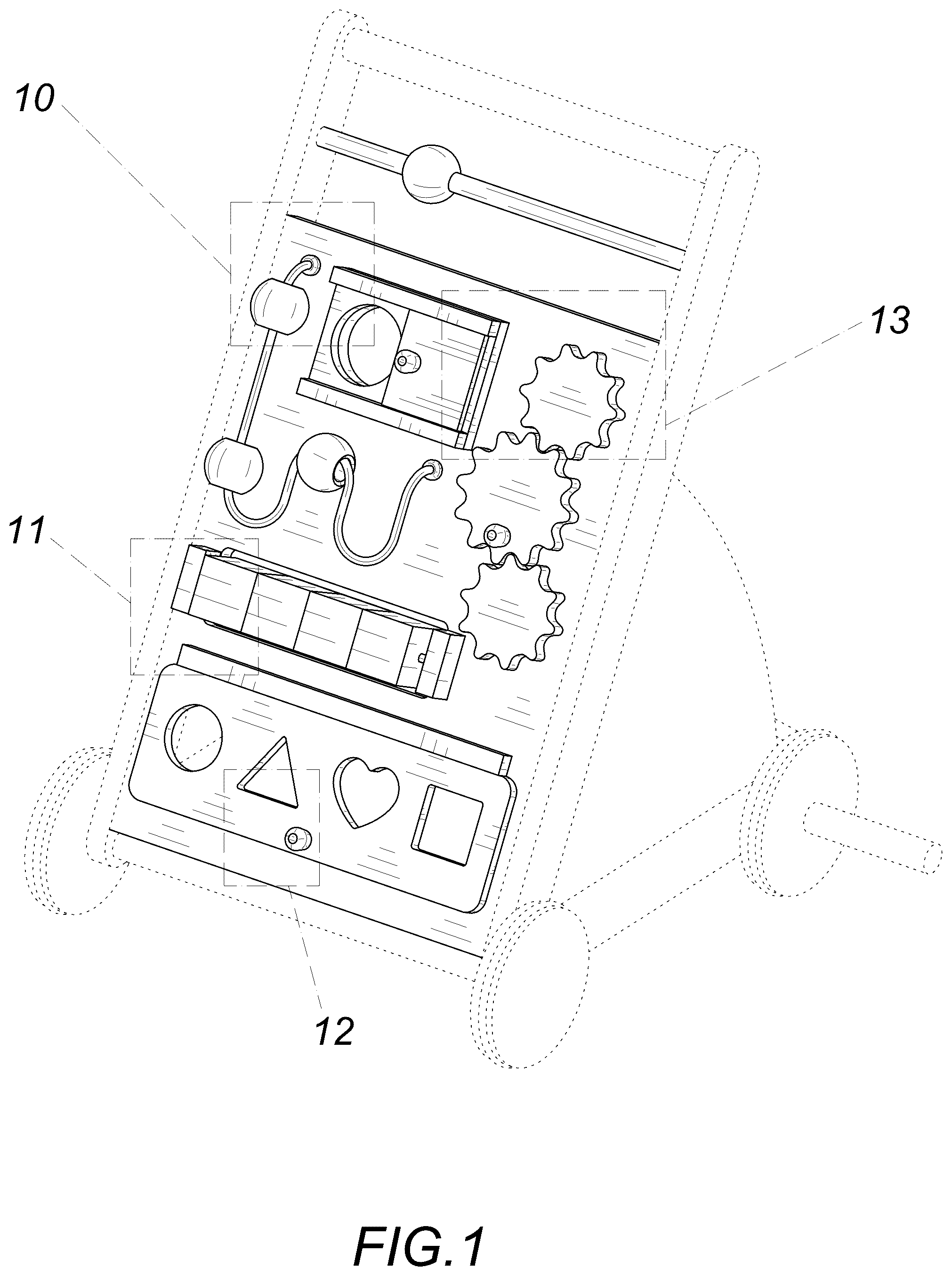 Patent USD1123735 Figure 1 – Walker