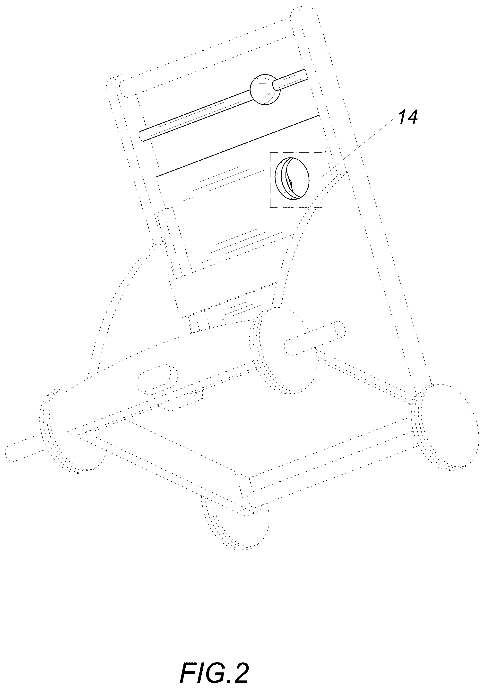 Patent USD1123735 Figure 2 – Walker