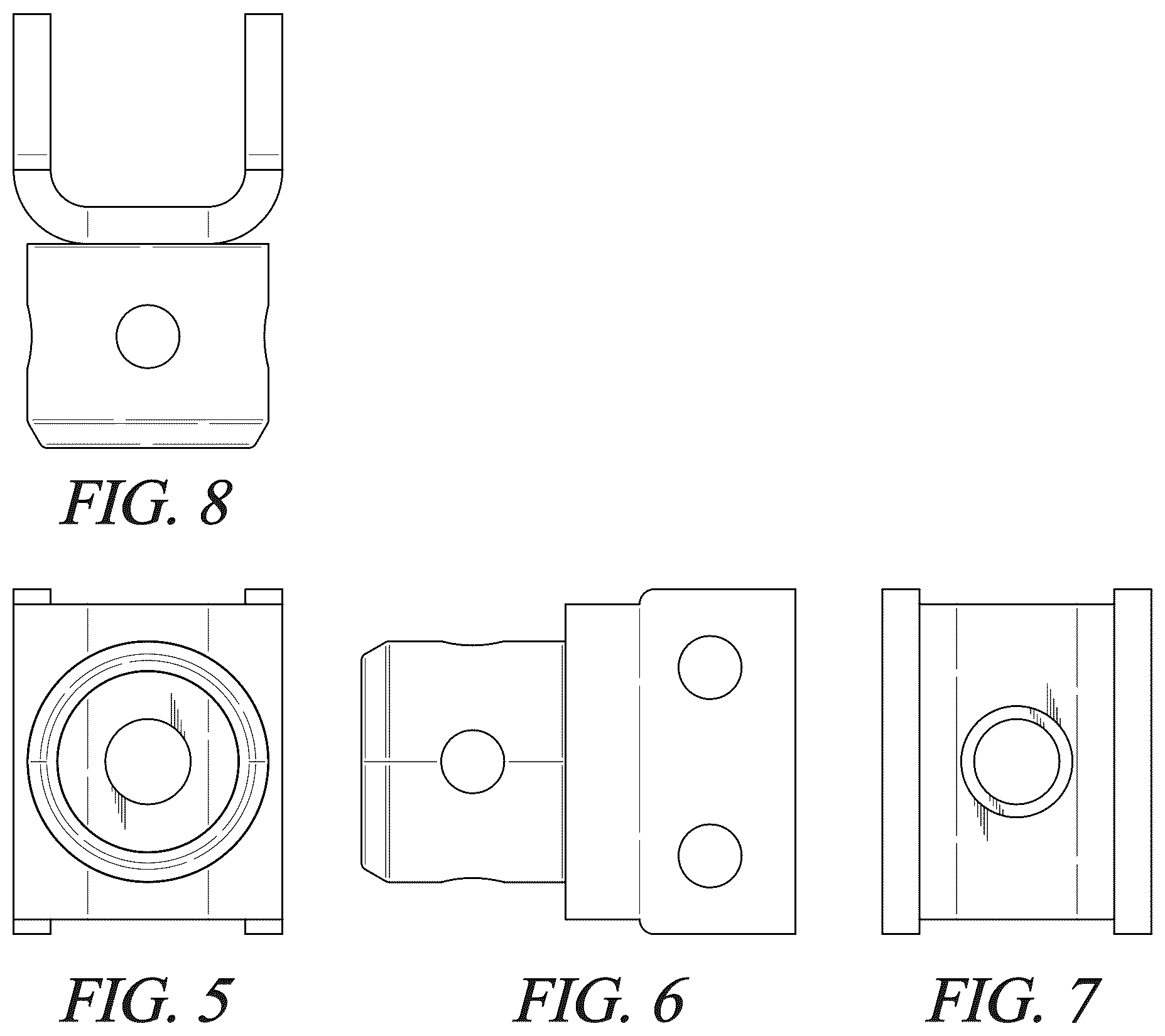 Patent USD1123738 Figure 2 – Adjustable hitch carrier
