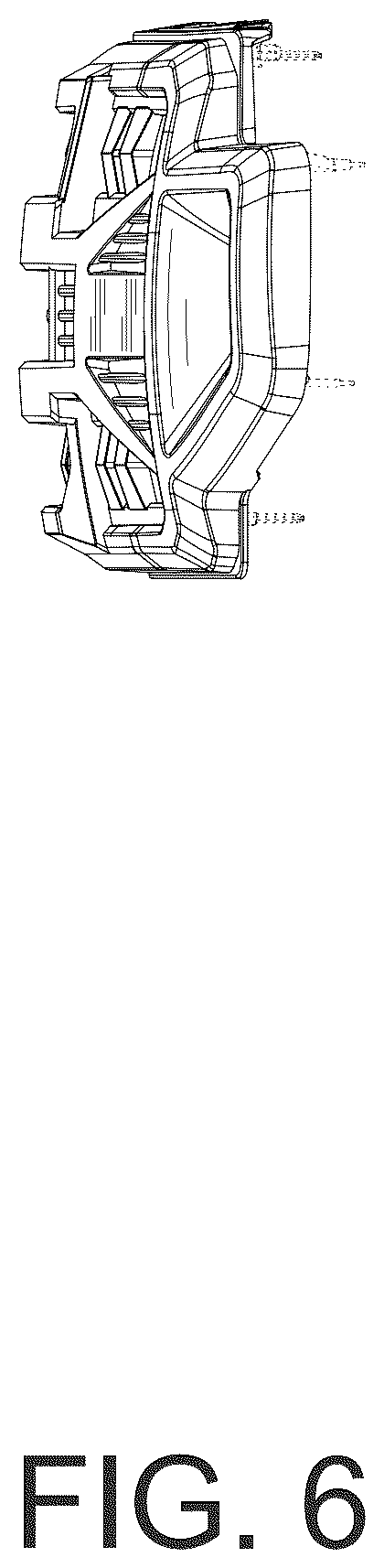 Patent USD1123739 Figure 6 – Automobile grille