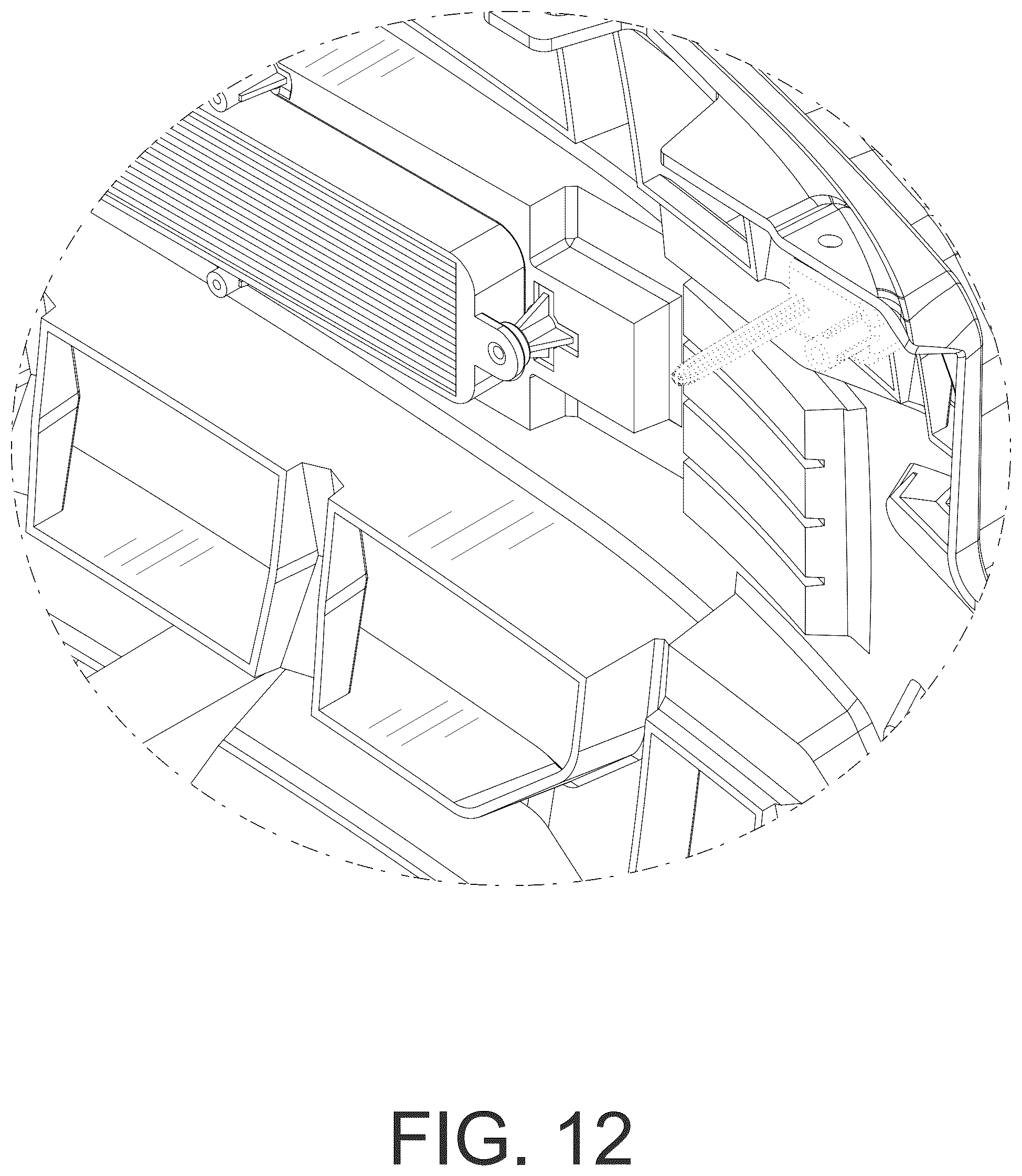 Patent USD1123739 Figure 12 – Automobile grille
