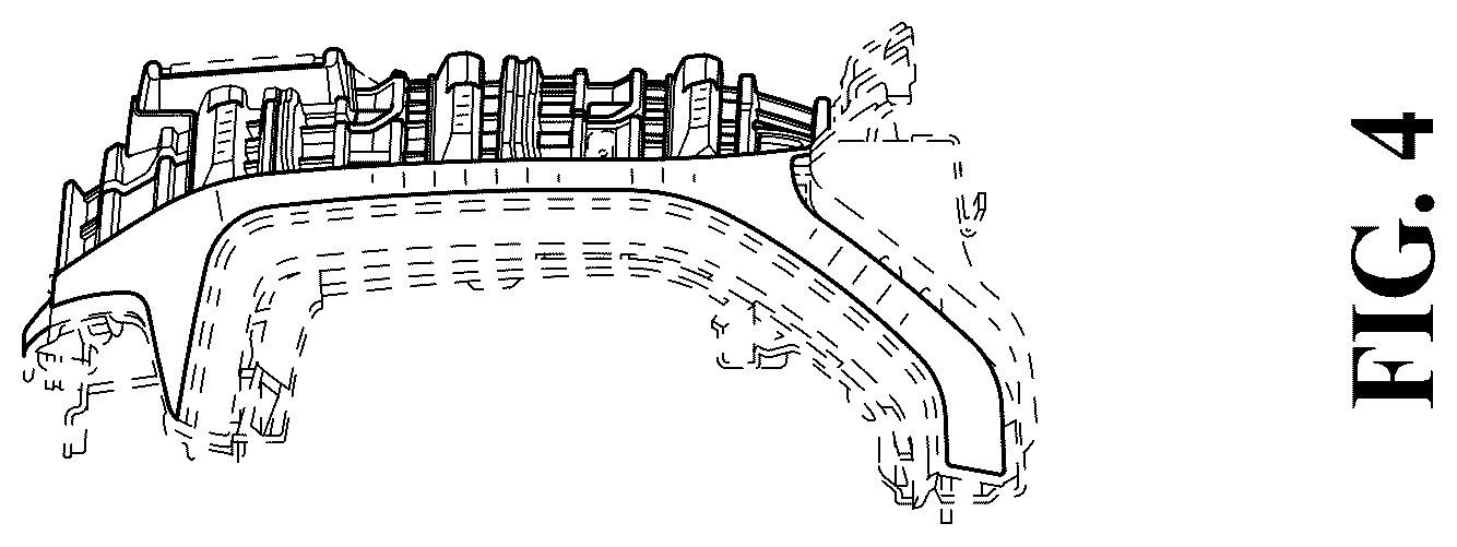Patent USD1123741 Figure 4 – Vehicle grille