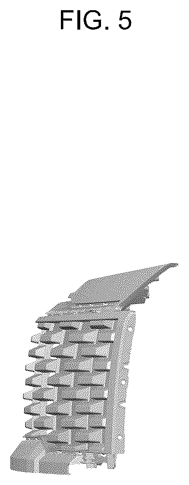 Patent USD1123743 Figure 5 – Radiator grille for automobile