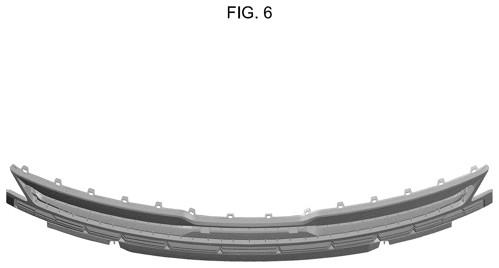 Patent USD1123743 Figure 6 – Radiator grille for automobile