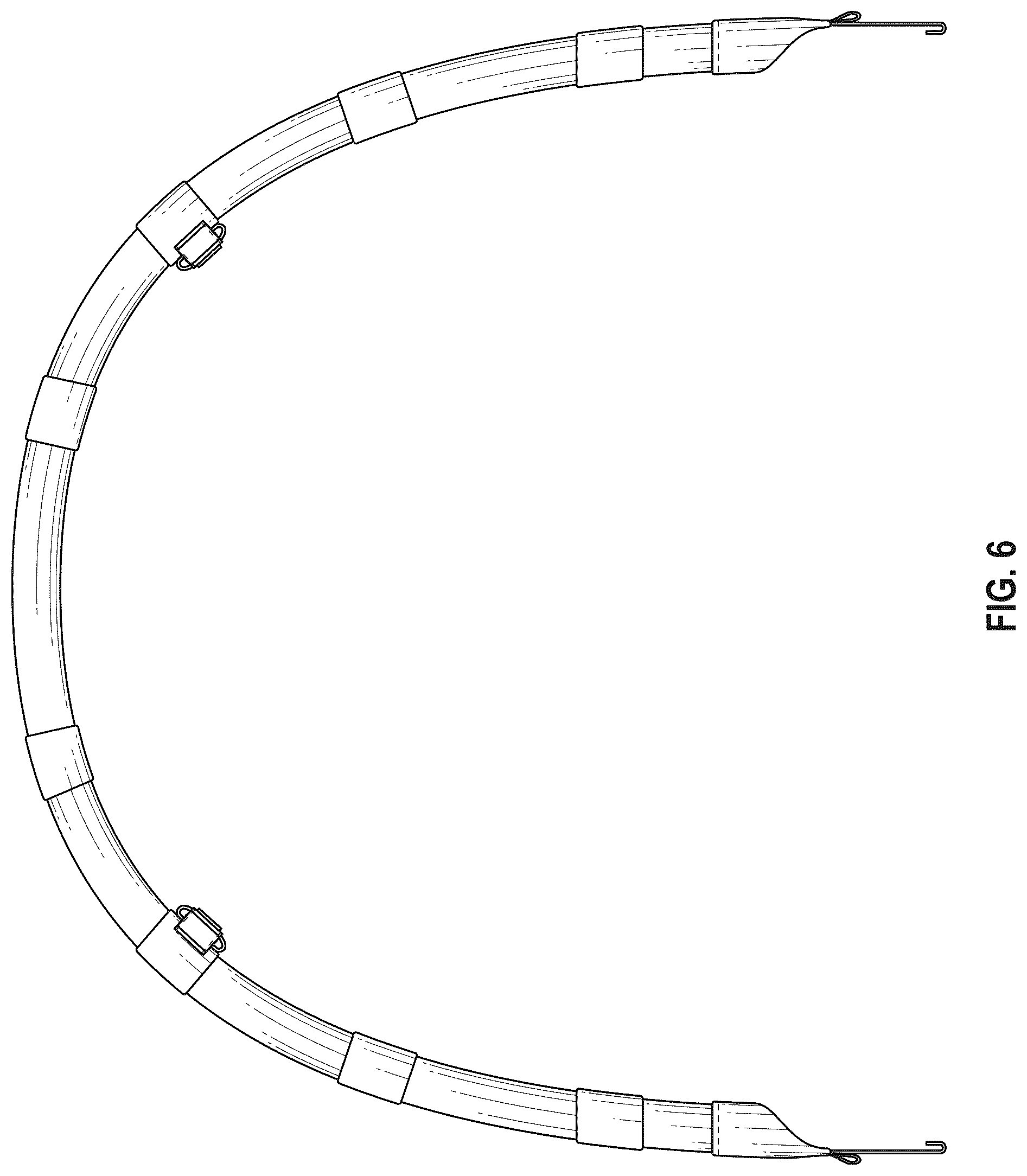 Patent USD1123744 Figure 5 – Adjustable car bumper protector
