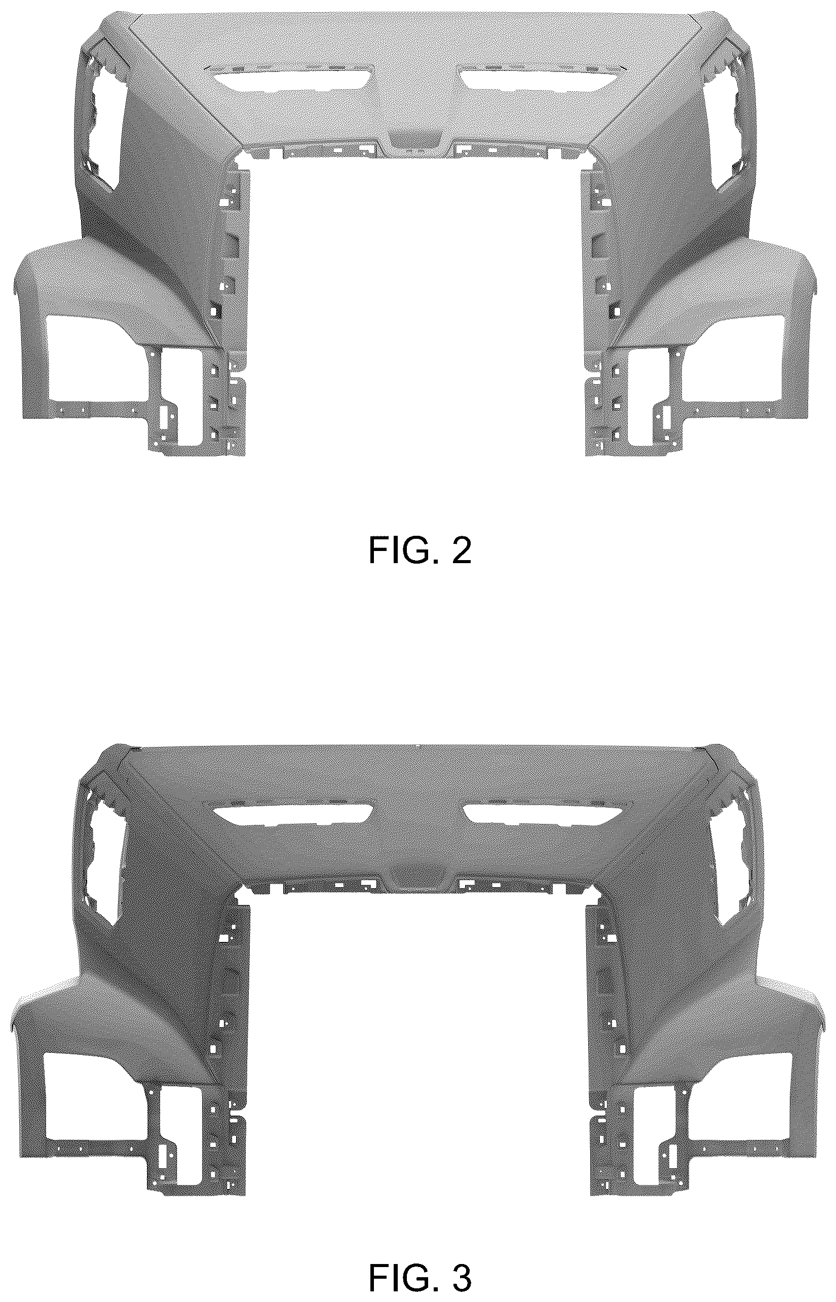 Patent USD1123748 Figure 2 – Hood and fender assembly