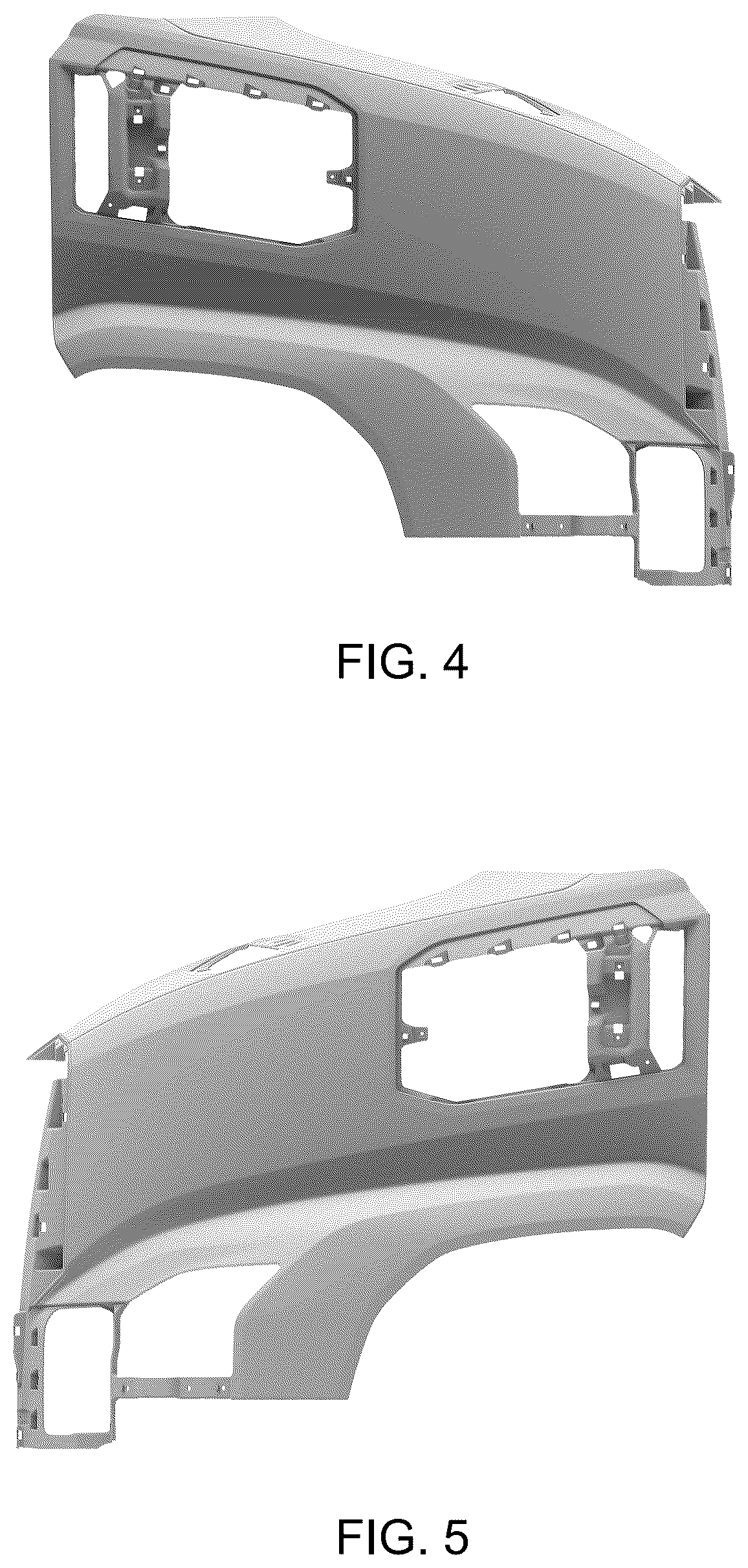 Patent USD1123748 Figure 3 – Hood and fender assembly