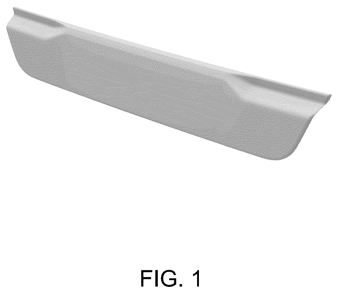 Patent USD1123751 Figure 1 – Bumper component