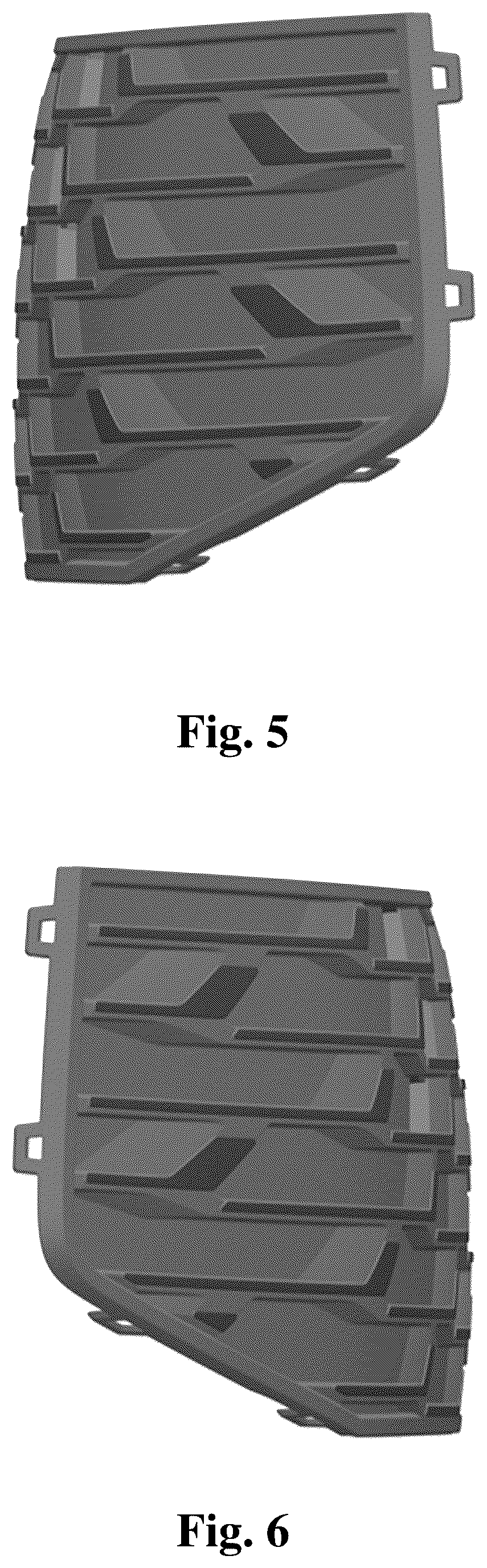 Patent USD1123754 Figure 3 – Radiator grille for vehicle