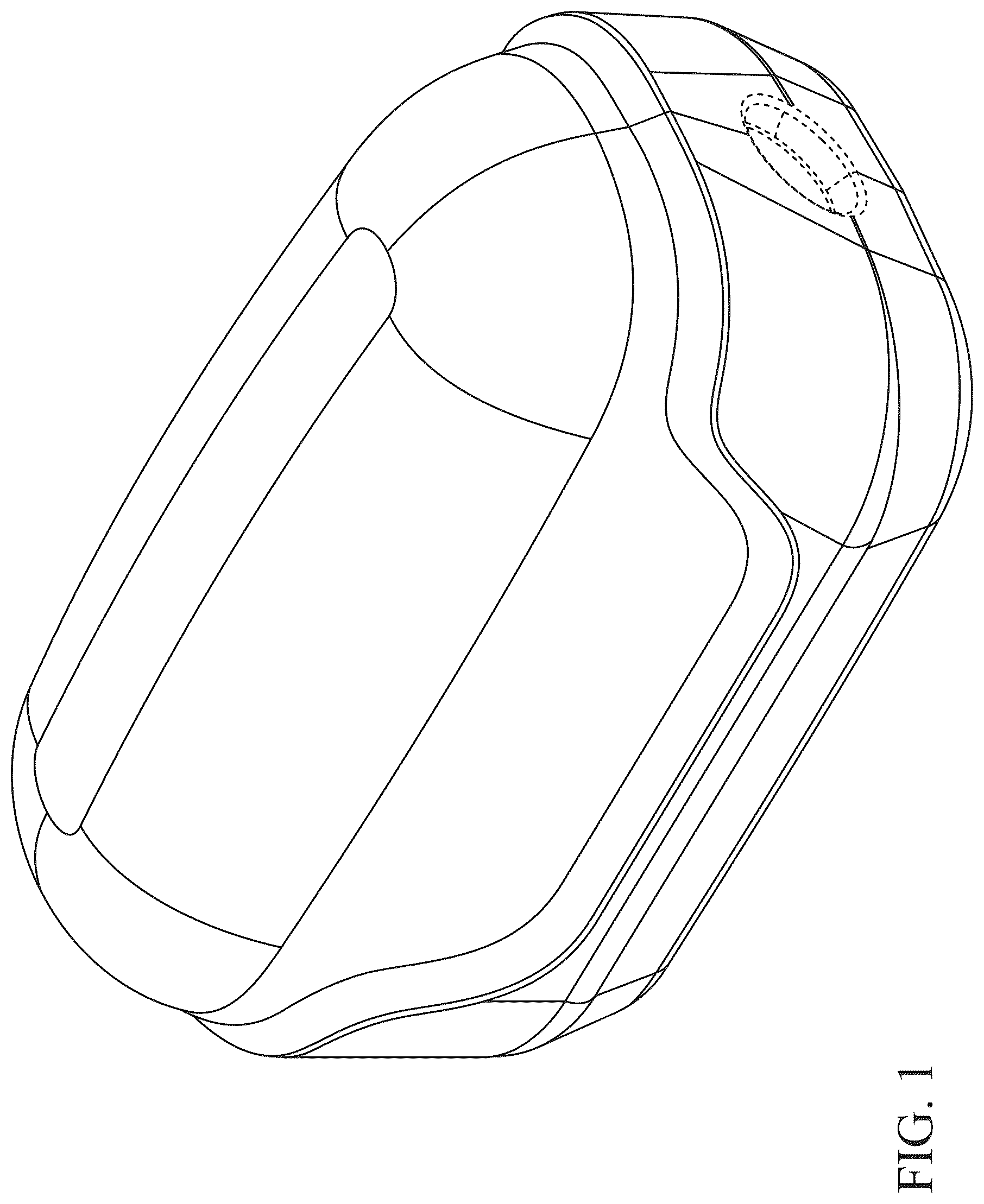 Patent USD1123755 — Knob for a vehicle joystick — Figure 1