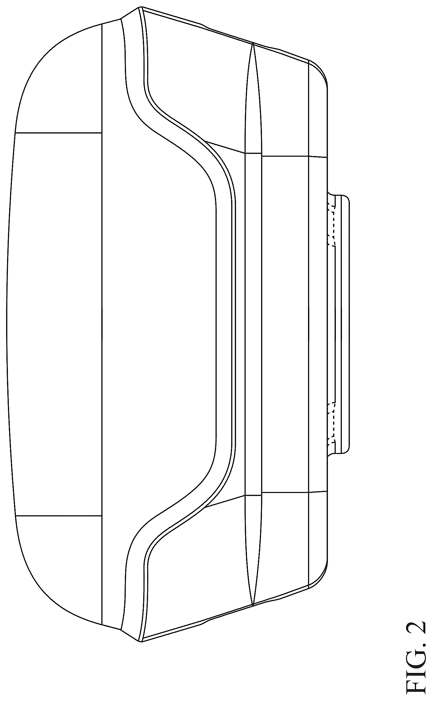 Patent USD1123755 Figure 2 – Knob for a vehicle joystick