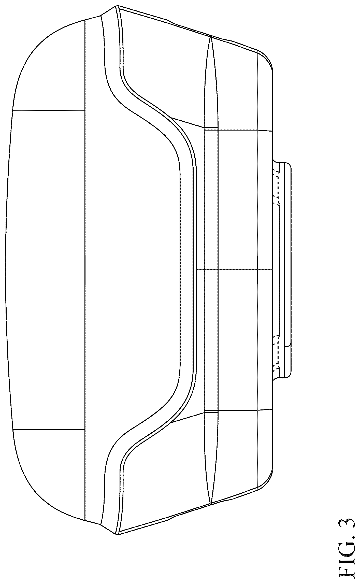Patent USD1123755 Figure 3 – Knob for a vehicle joystick
