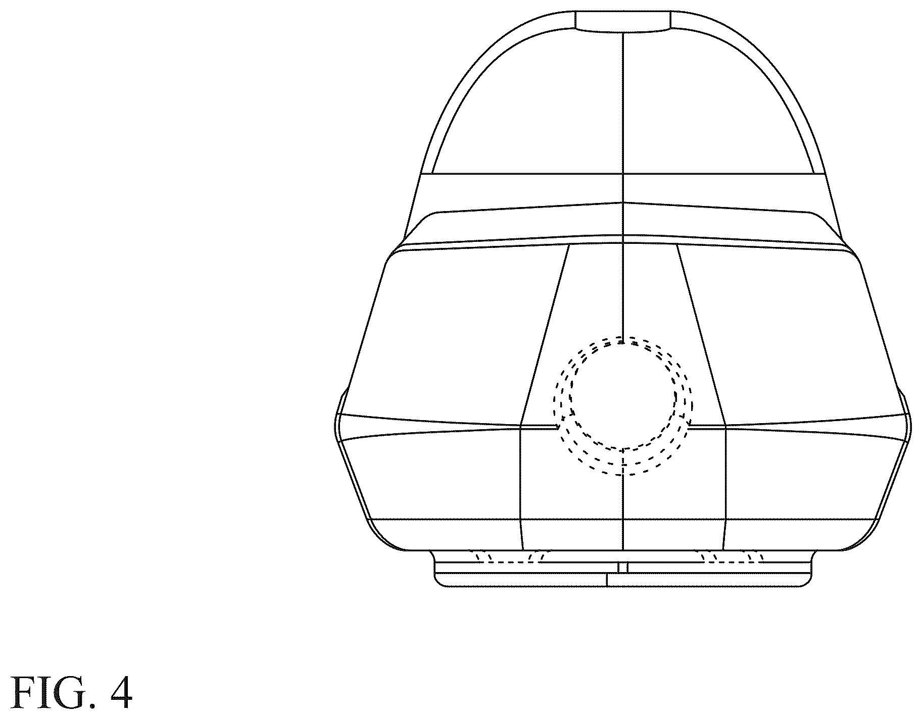 Patent USD1123755 Figure 4 – Knob for a vehicle joystick