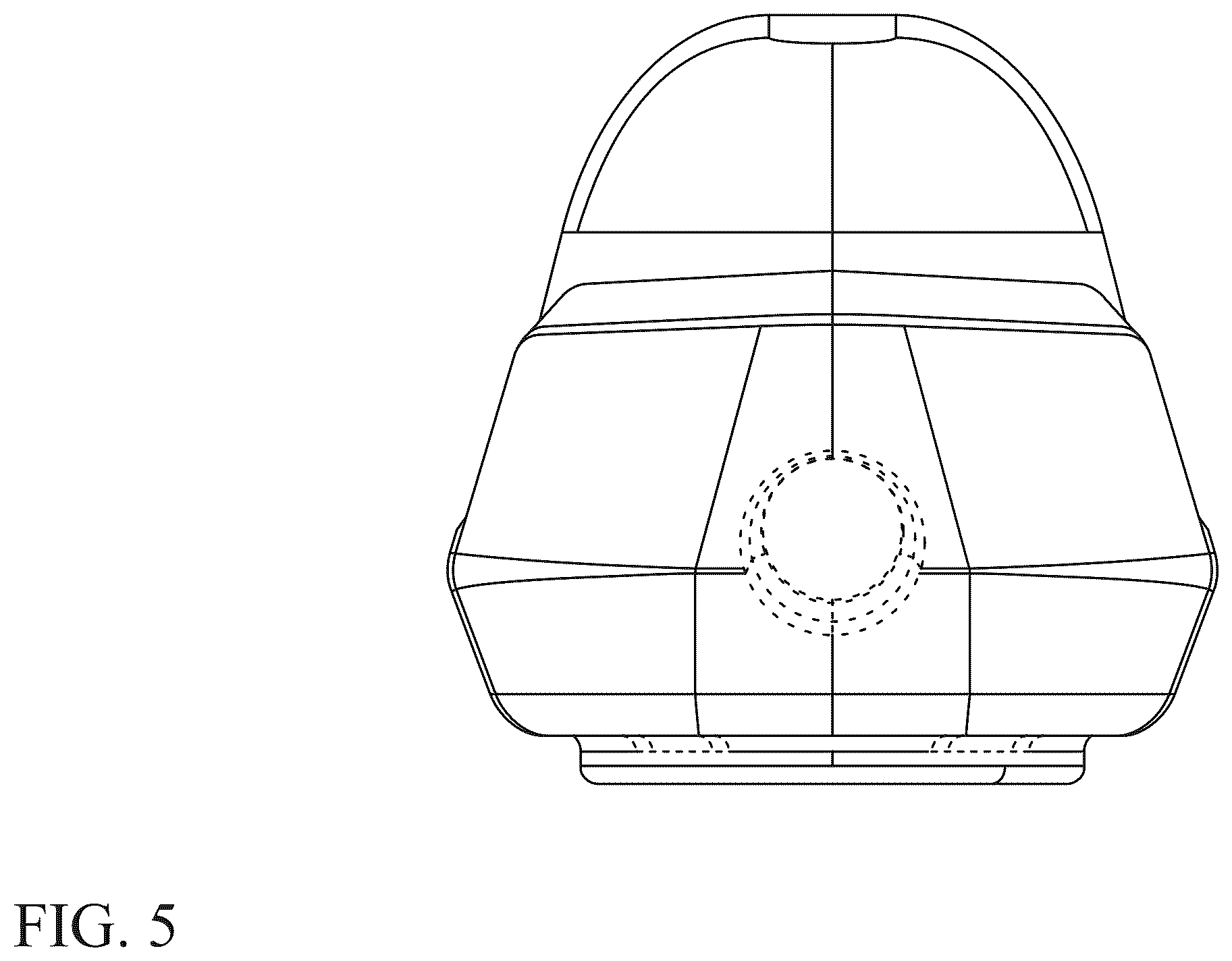 Patent USD1123755 Figure 5 – Knob for a vehicle joystick