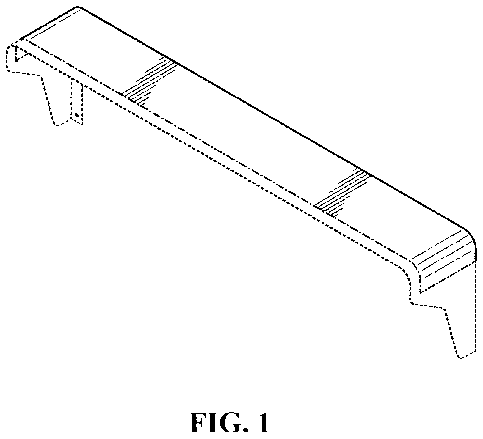 Patent USD1123759 Figure 1 – Visor
