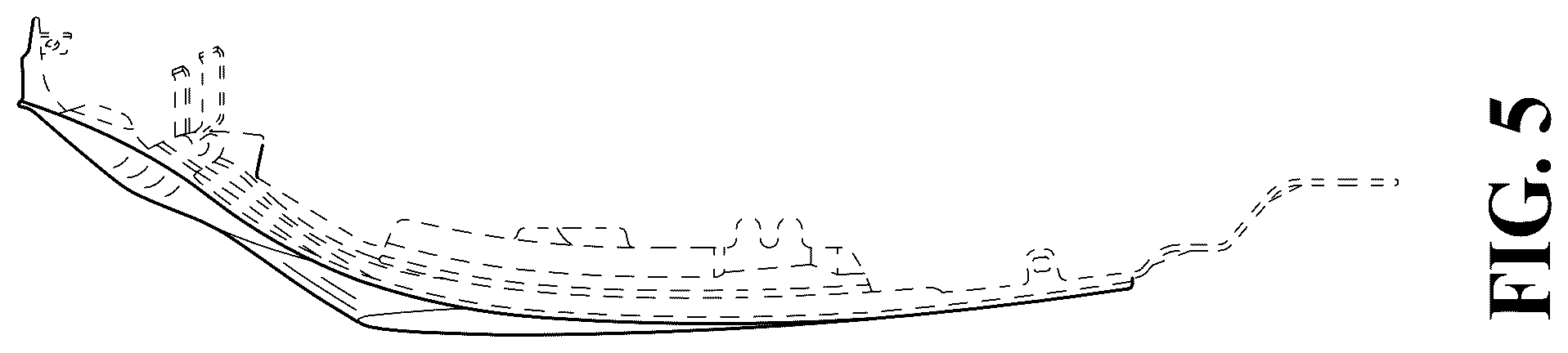 Patent USD1123761 Figure 5 – Vehicle fender