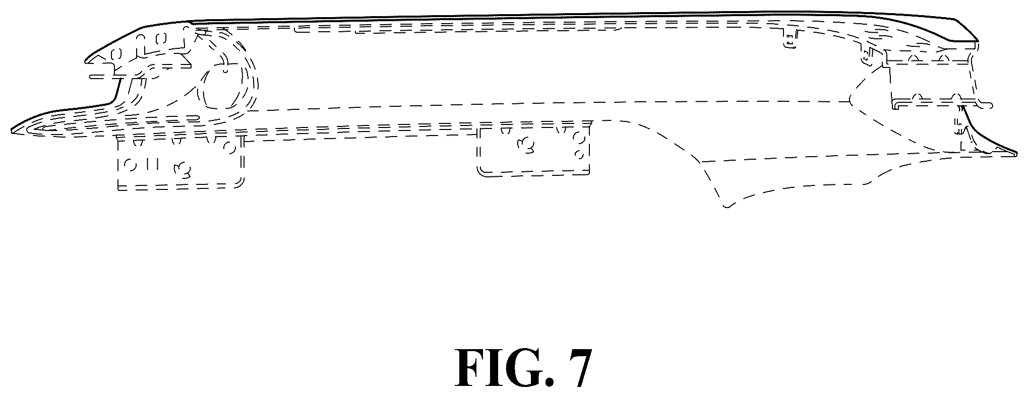 Patent USD1123761 Figure 7 – Vehicle fender