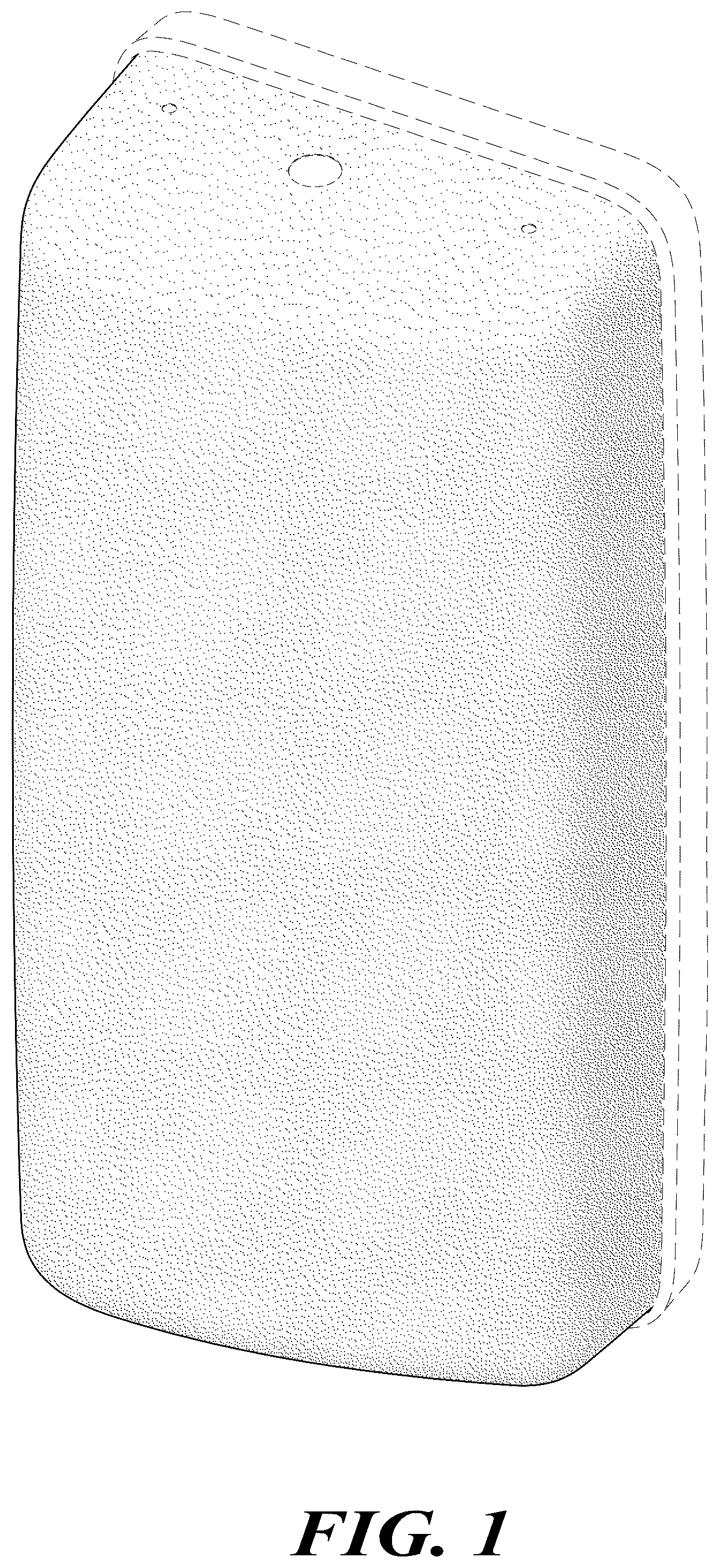 Patent USD1123762 Figure 1 – Vehicle mirror