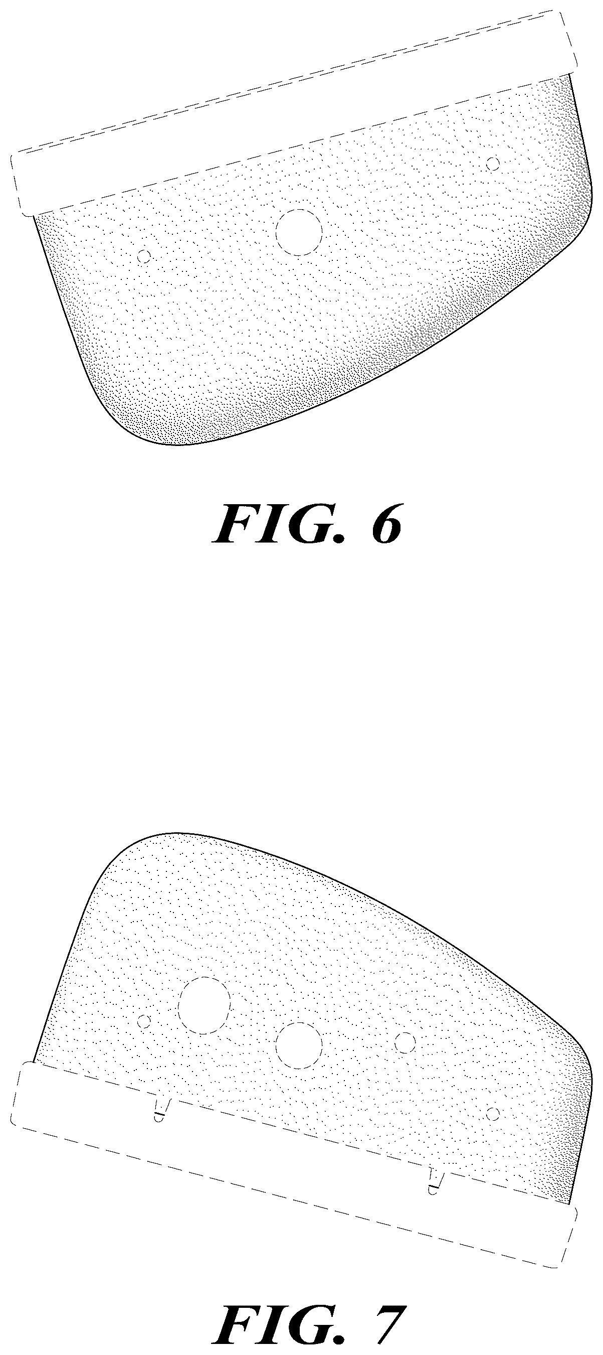 Patent USD1123762 Figure 6 – Vehicle mirror