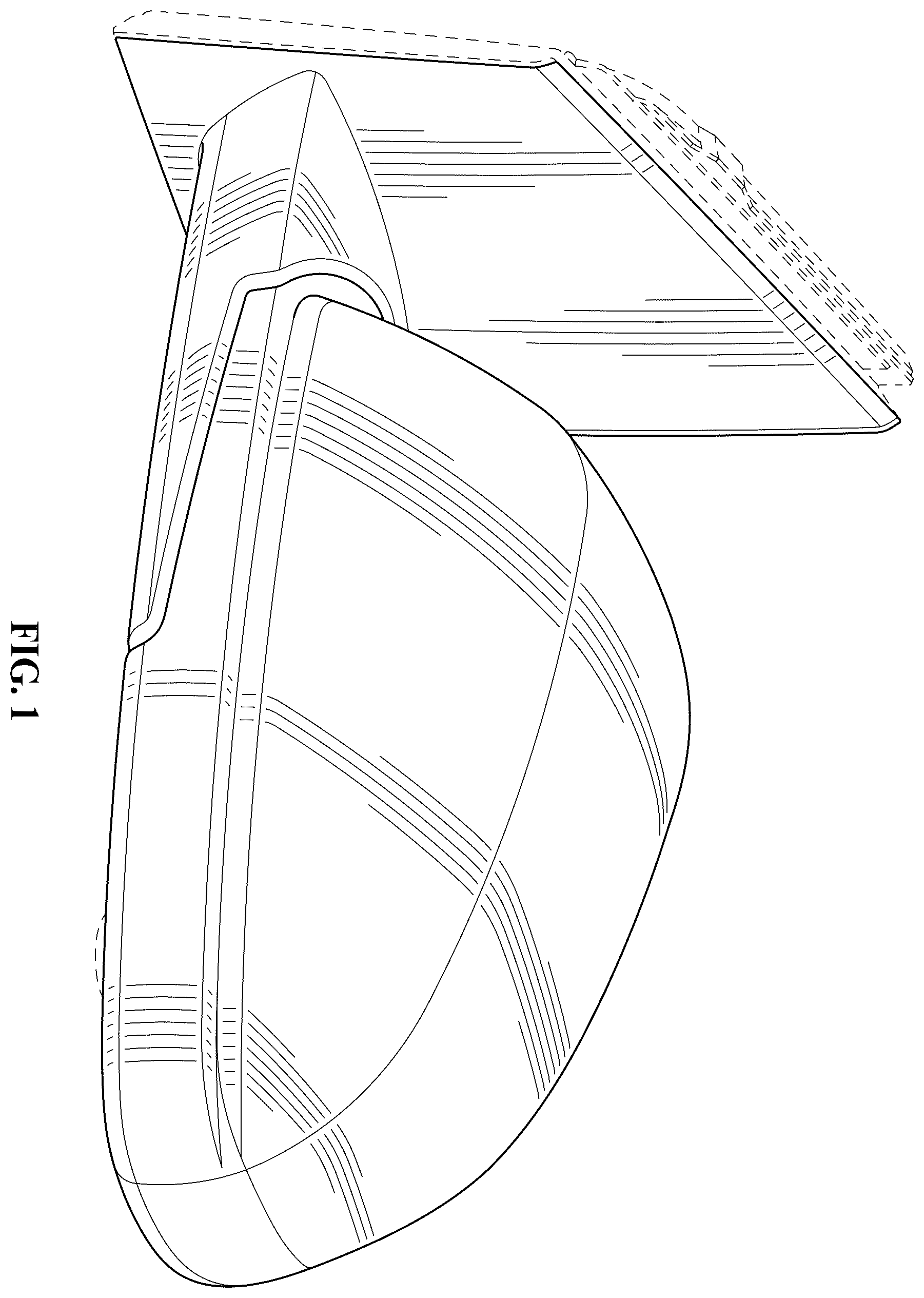Patent USD1123763 — Vehicle outside mirror — Figure 1