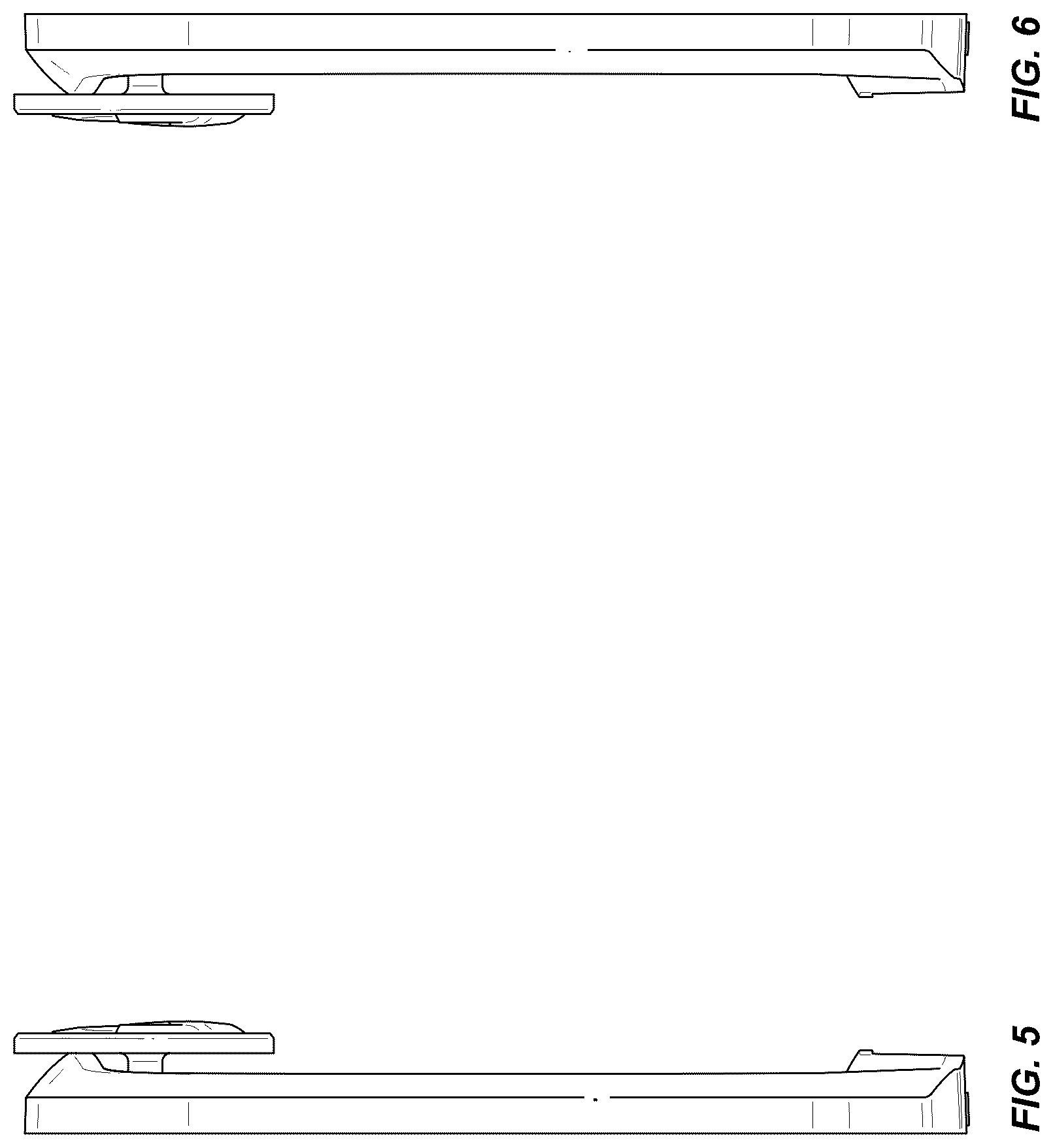 Patent USD1123768 Figure 4 – License plate frame