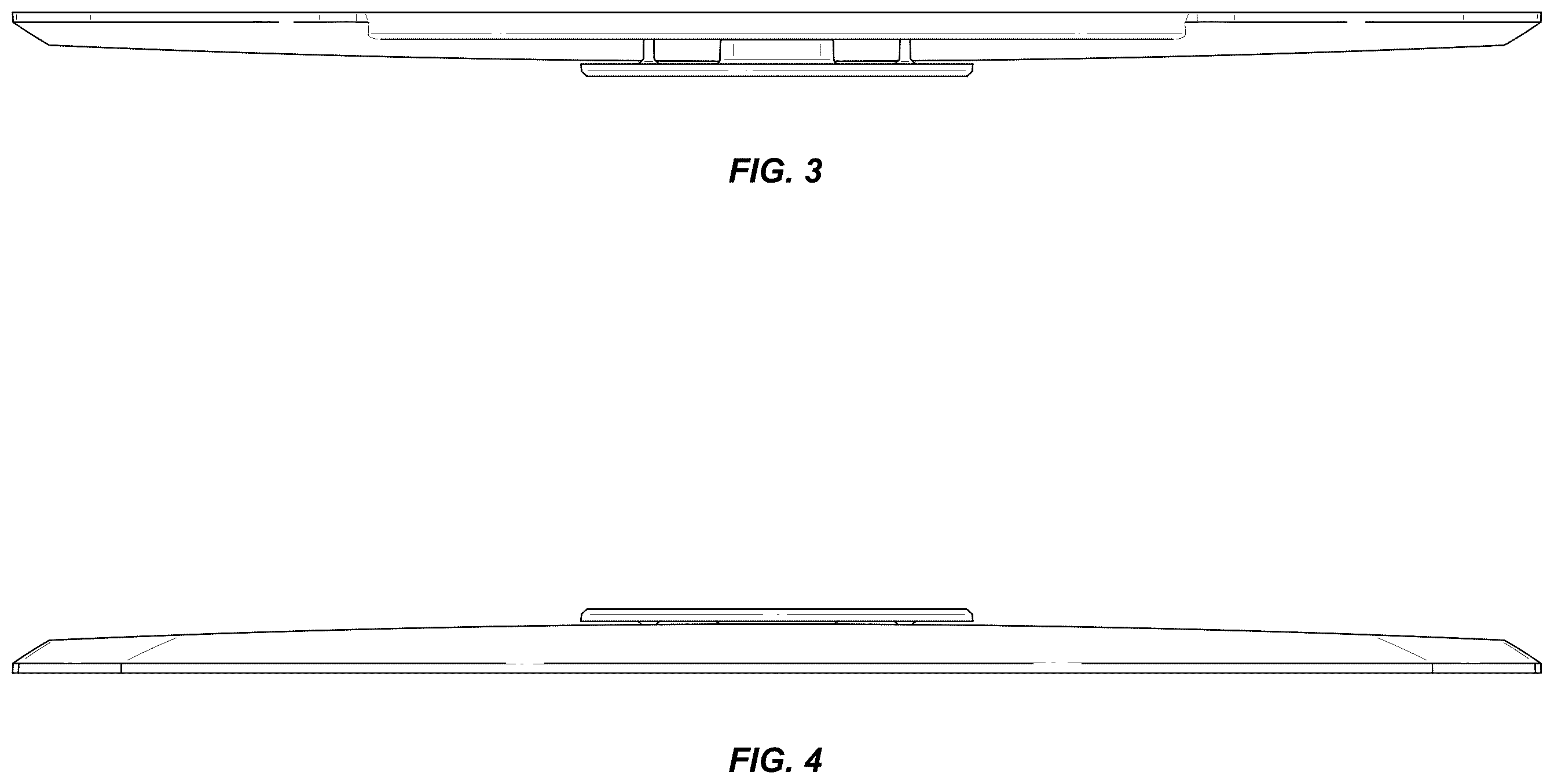 Patent USD1123769 Figure 3 – License plate frame