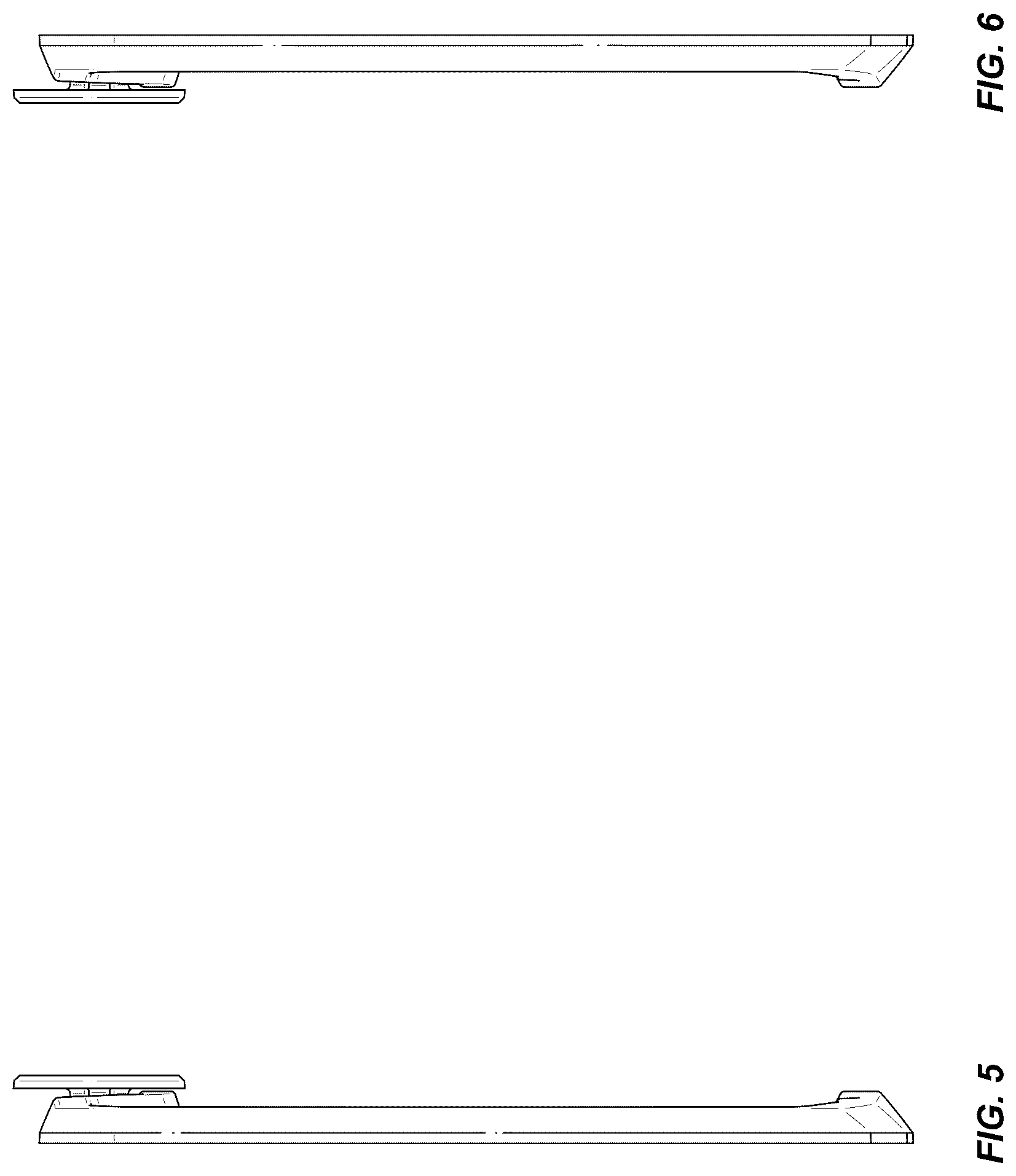 Patent USD1123769 Figure 4 – License plate frame