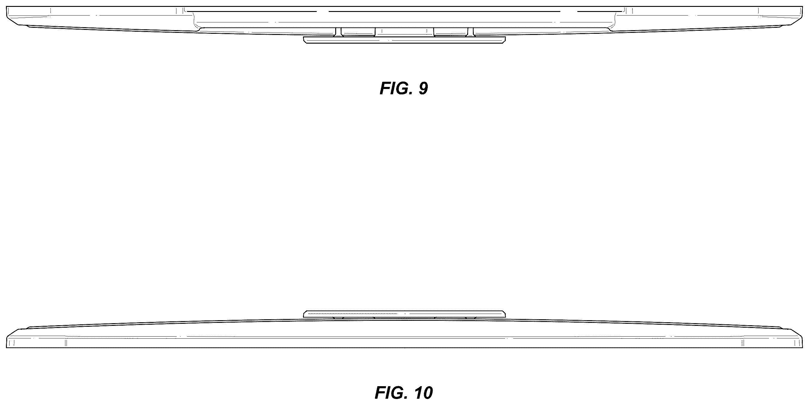Patent USD1123769 Figure 7 – License plate frame