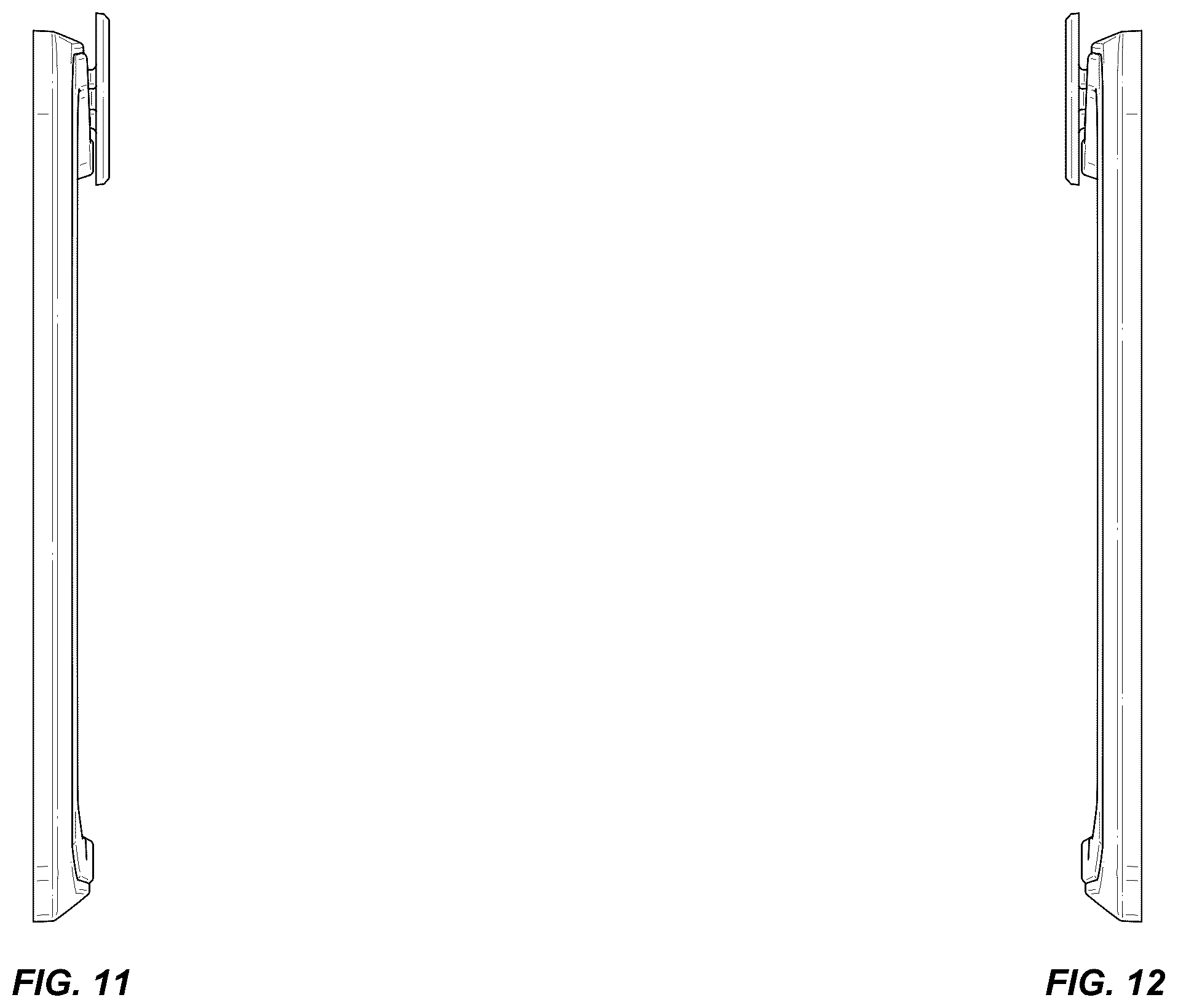 Patent USD1123769 Figure 8 – License plate frame