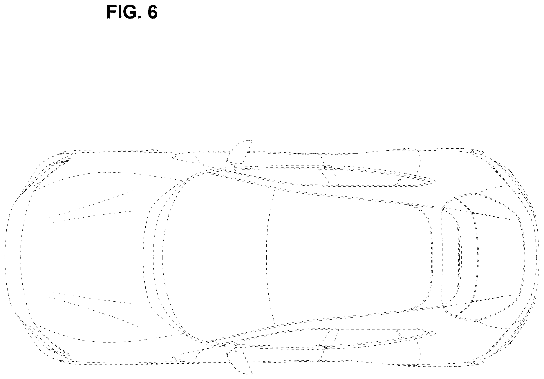 Patent USD1123771 Figure 6 – Vehicle rear exhaust tubes set