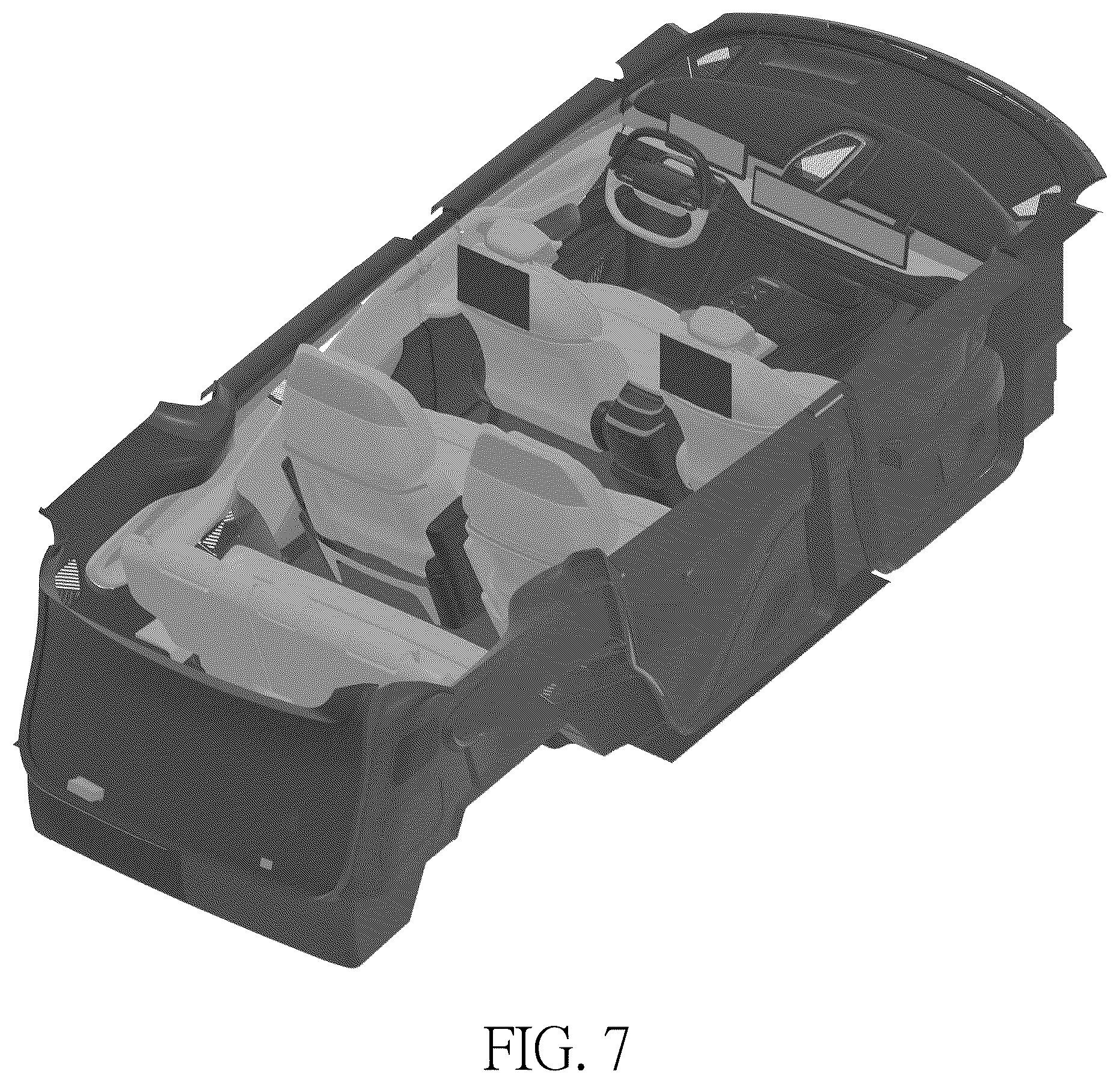 Patent USD1123772 Figure 7 – Automobile interior
