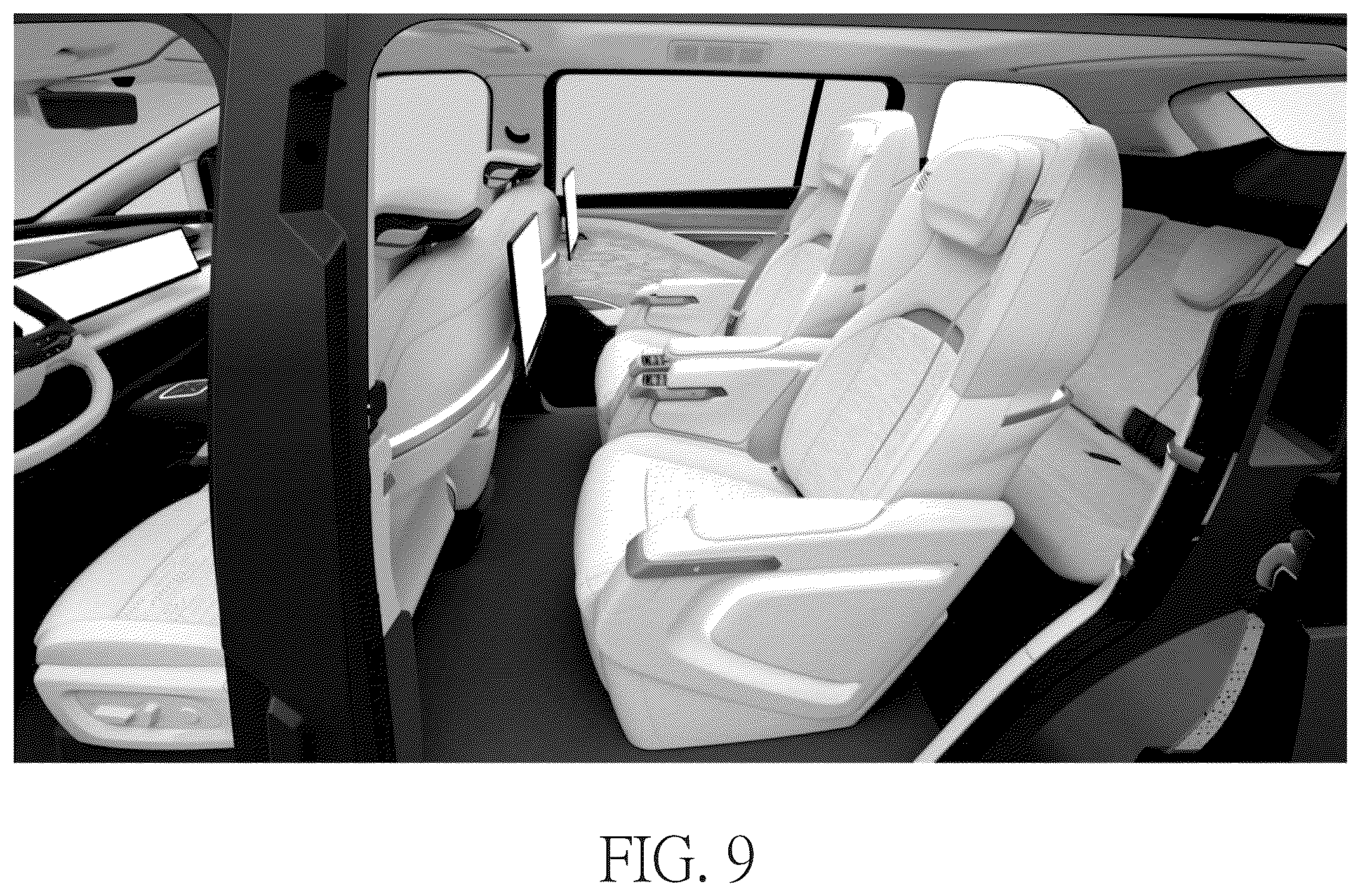 Patent USD1123772 Figure 9 – Automobile interior