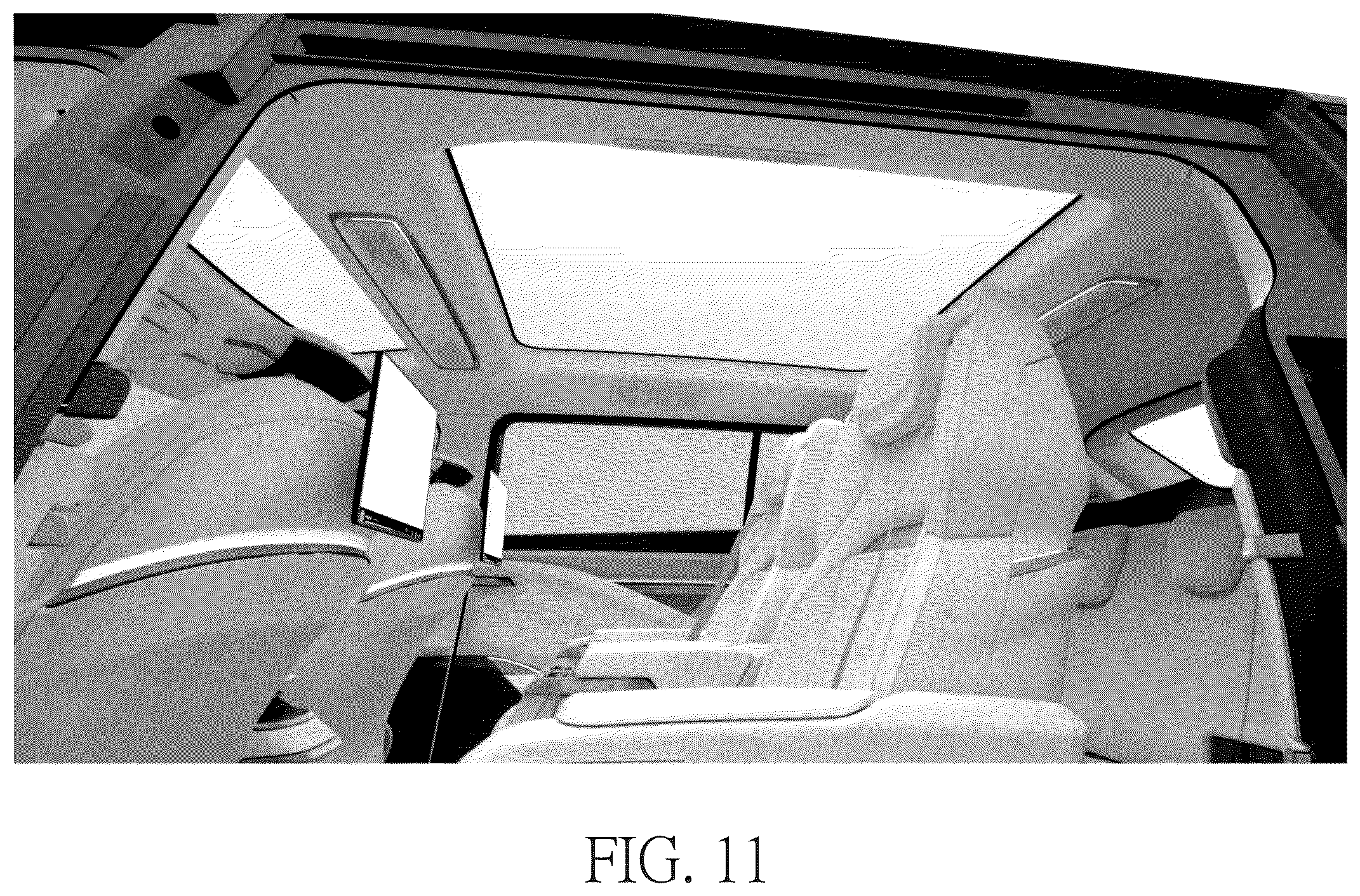 Patent USD1123772 Figure 11 – Automobile interior