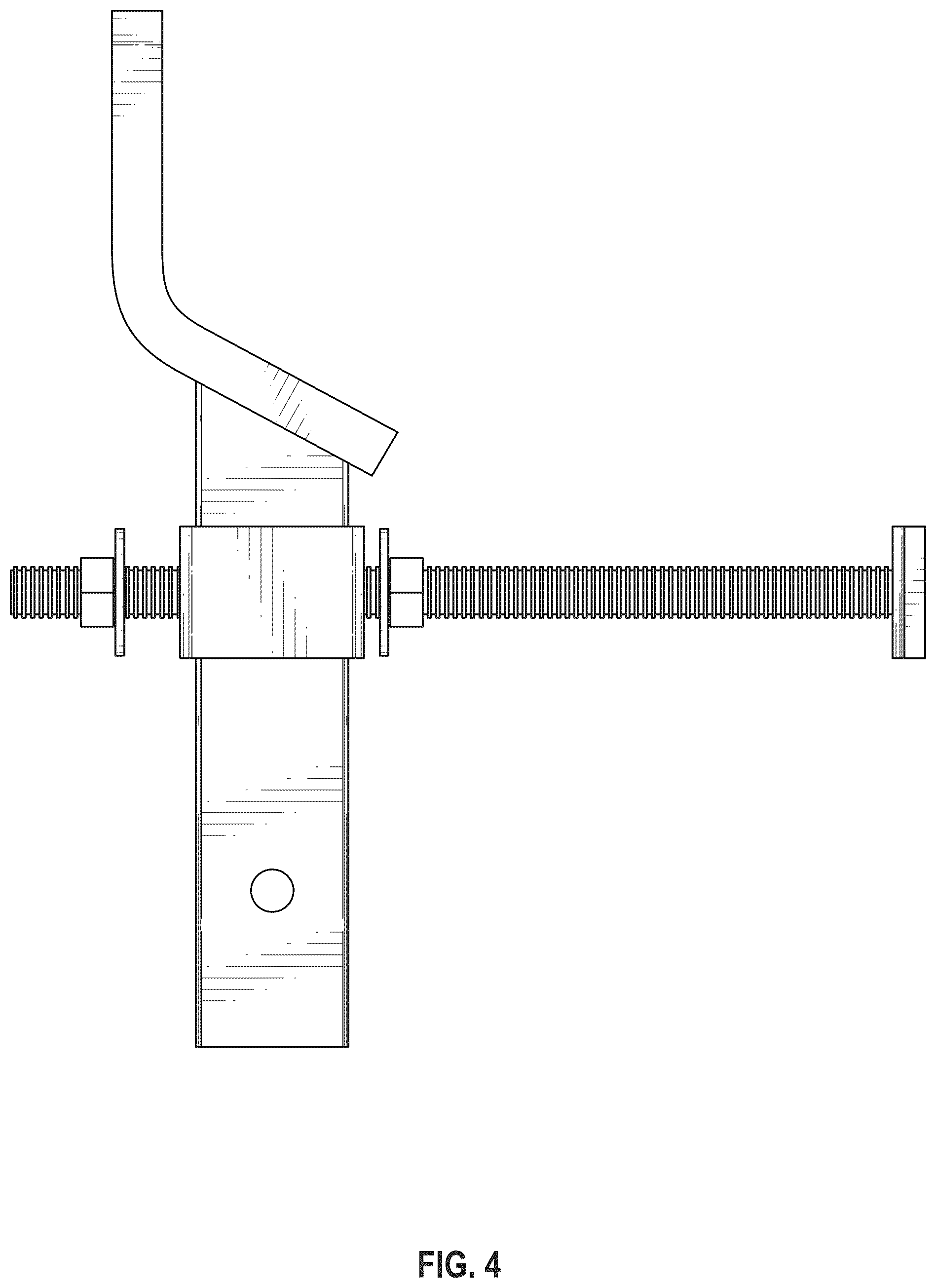 Patent USD1123777 Figure 4 – Spare tire supporting bracket