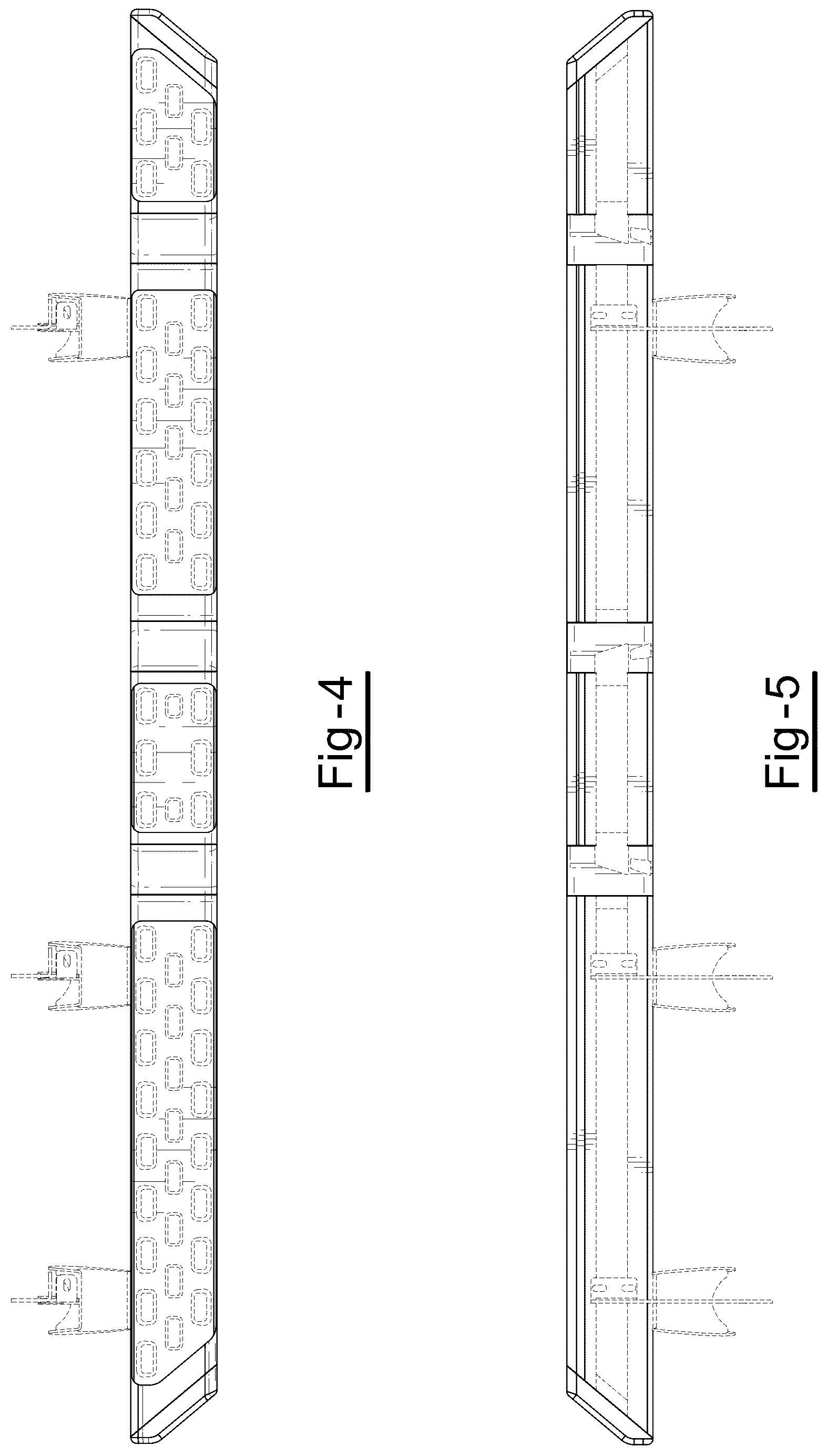 Patent USD1123778 Figure 4 – Vehicle running board