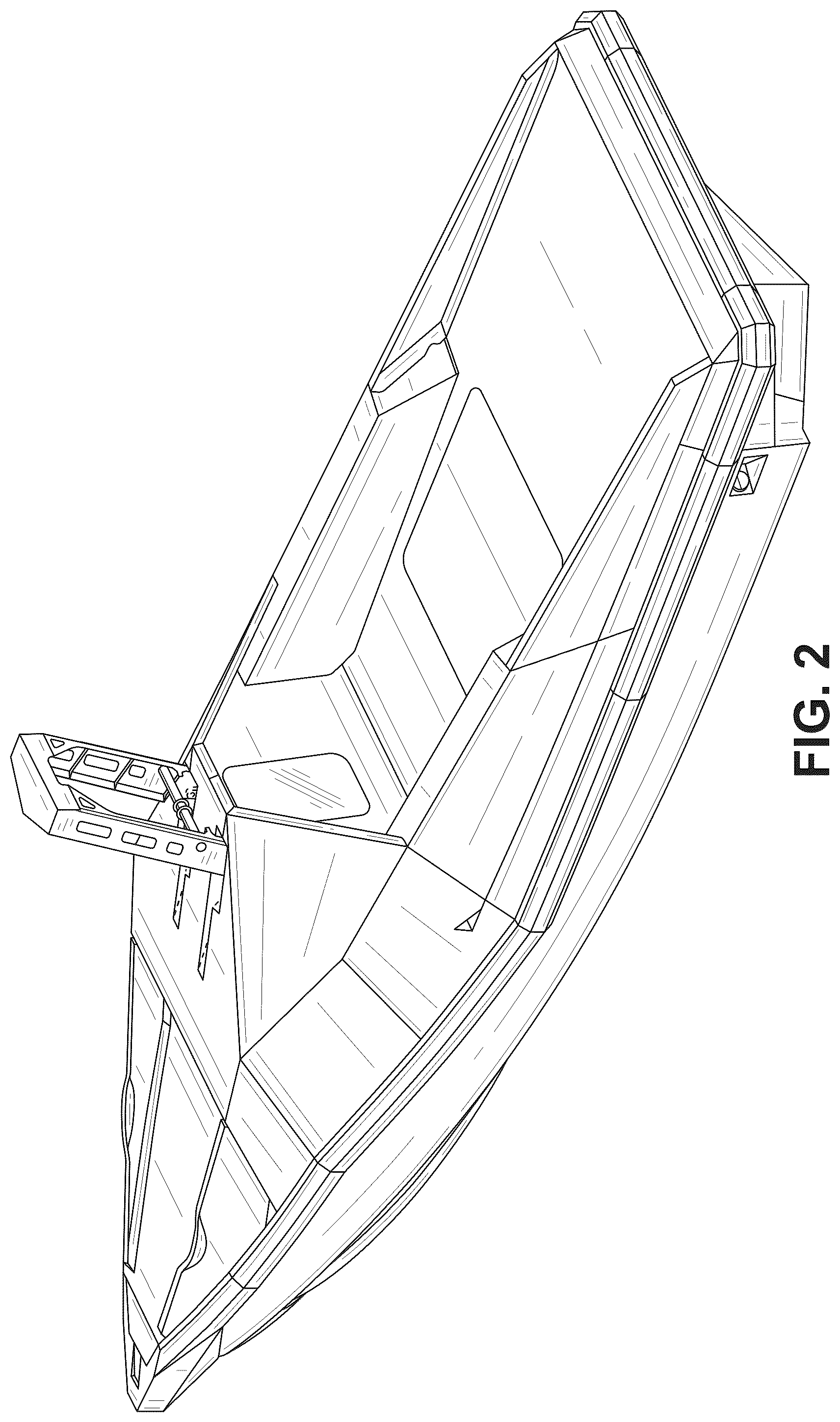Patent USD1123782 Figure 2 – Boat