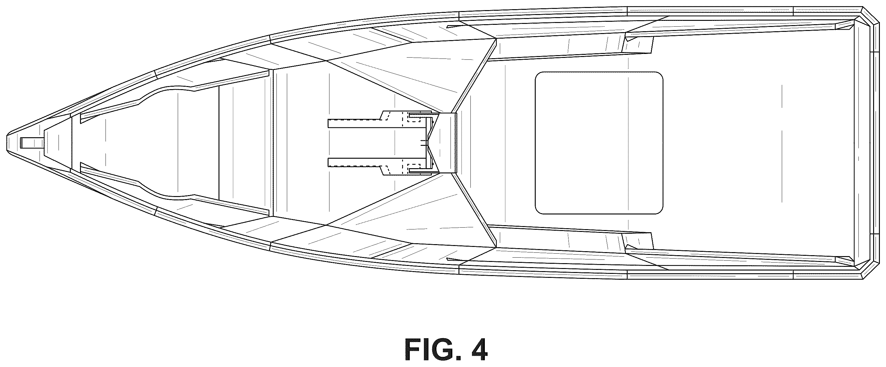 Patent USD1123782 Figure 4 – Boat