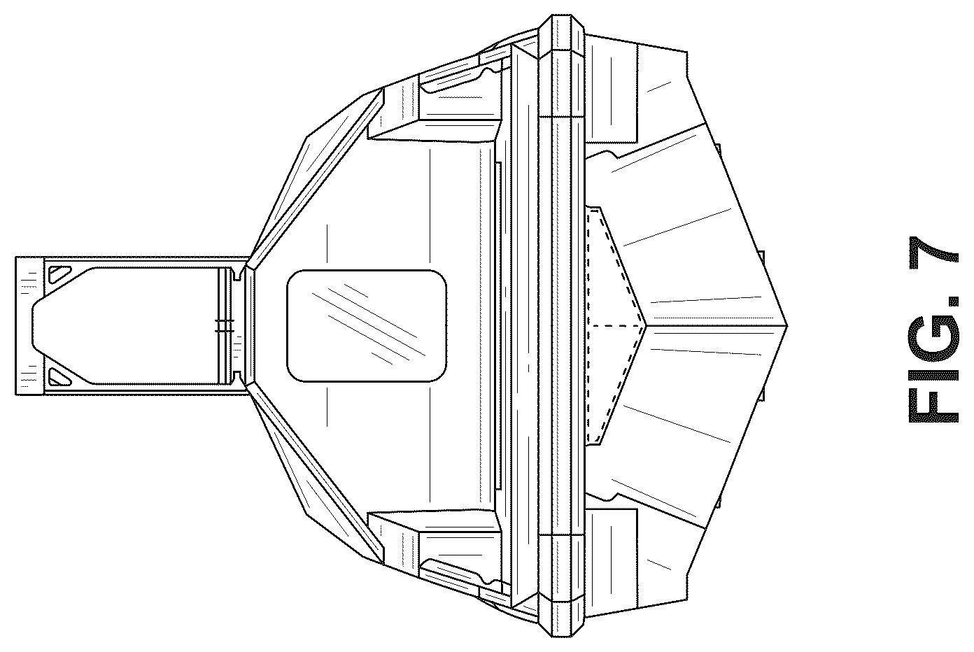 Patent USD1123782 Figure 7 – Boat