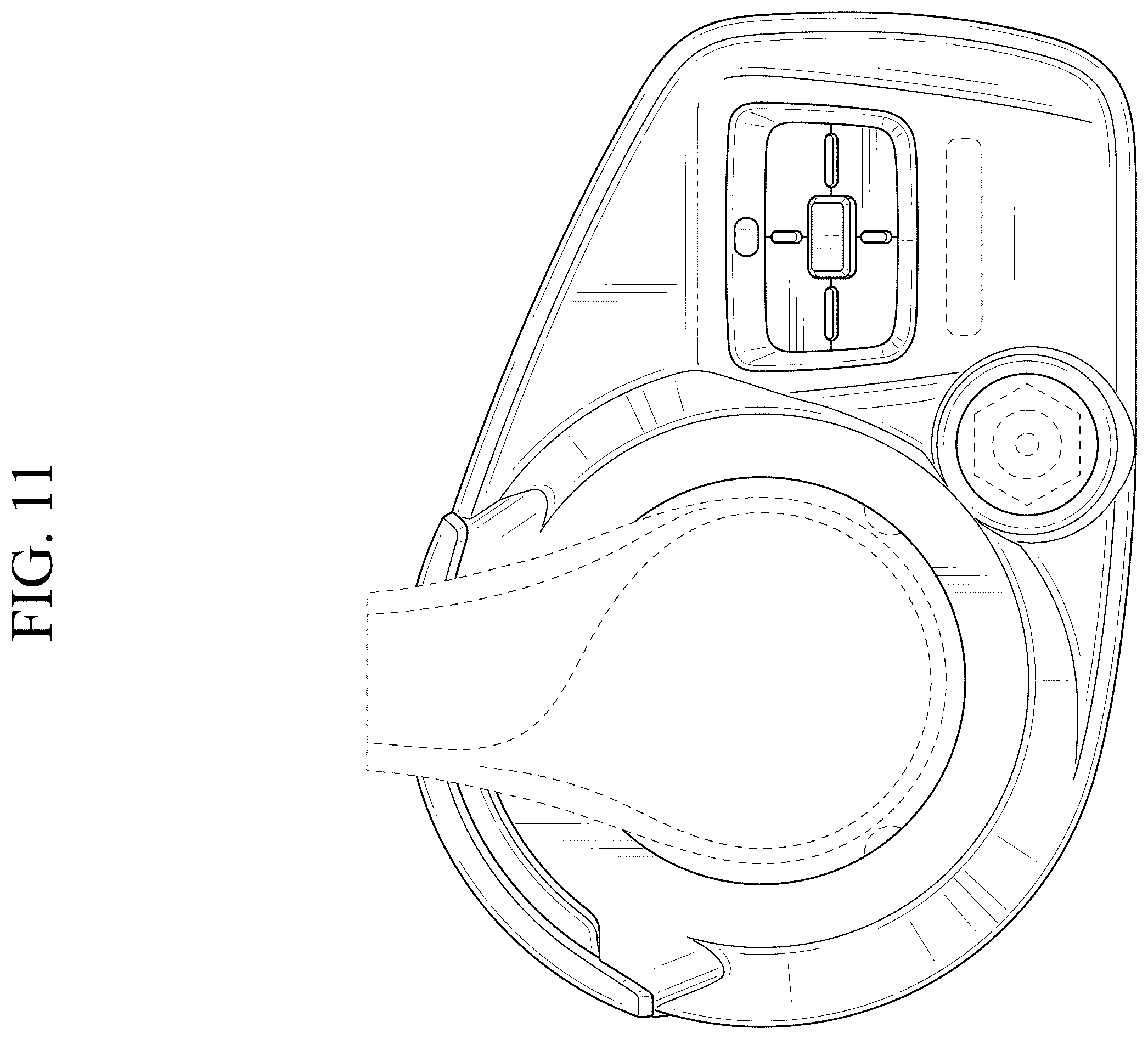 Patent USD1123783 Figure 11 – Remote controller for outboard motor
