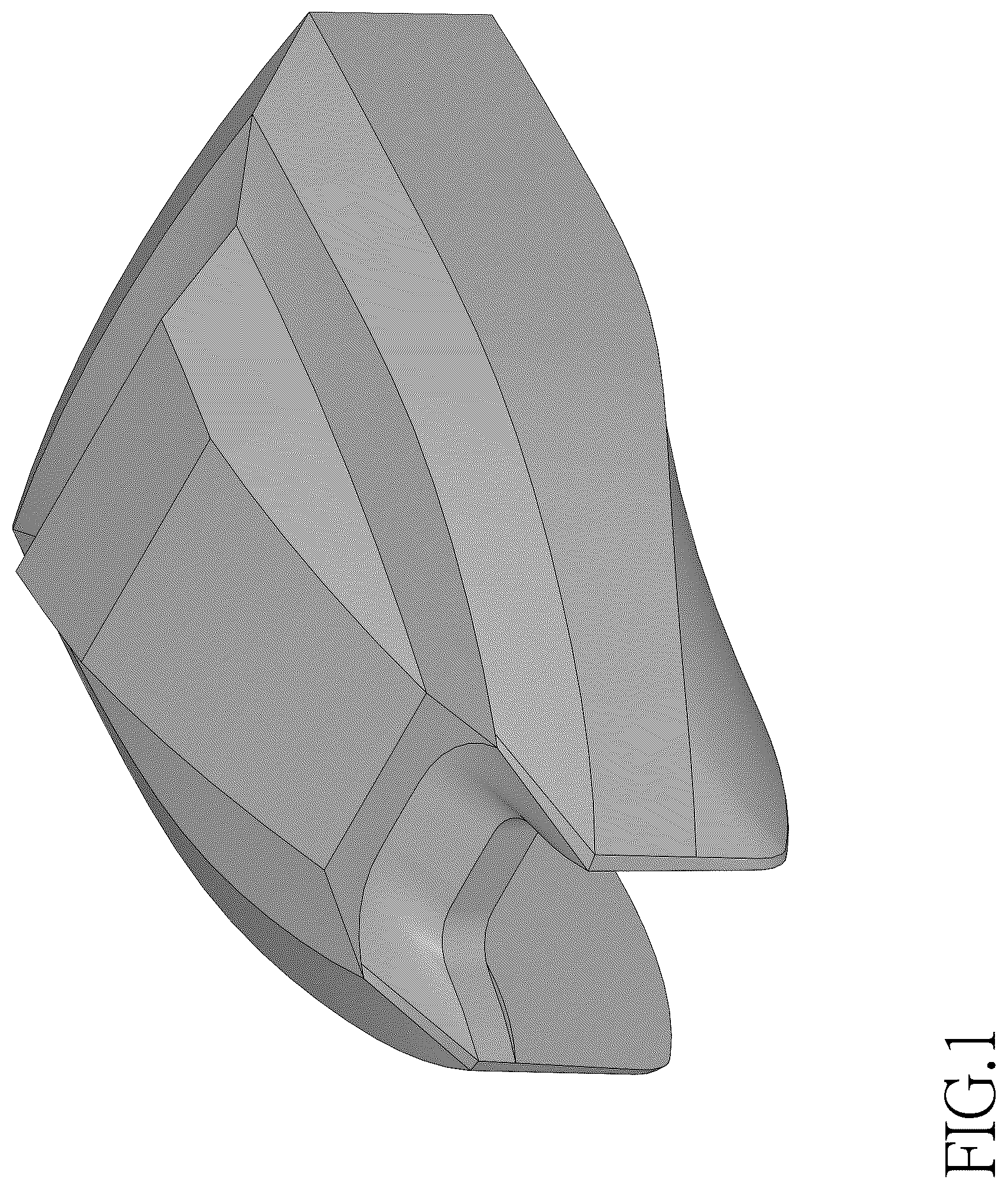 Patent USD1123784 Figure 1 – Drone ship