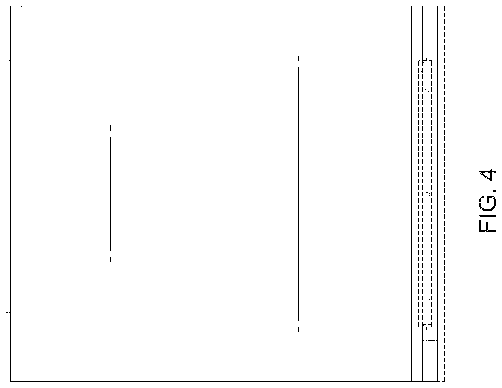 Patent USD1123786 Figure 4 – Expandable tent with covered gas struts