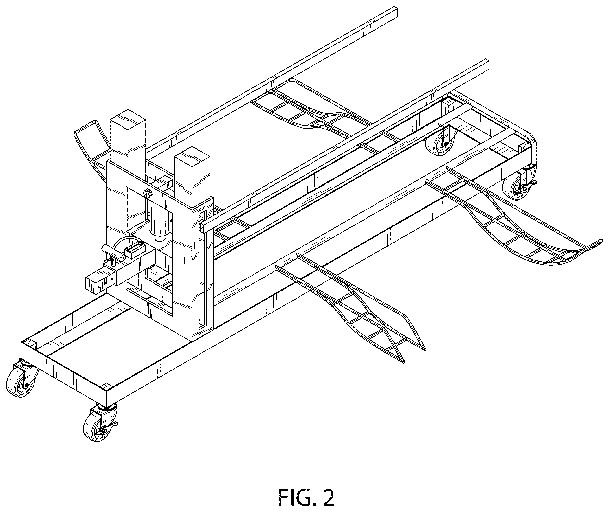 Patent USD1123787 Figure 2 – E-bike carrier