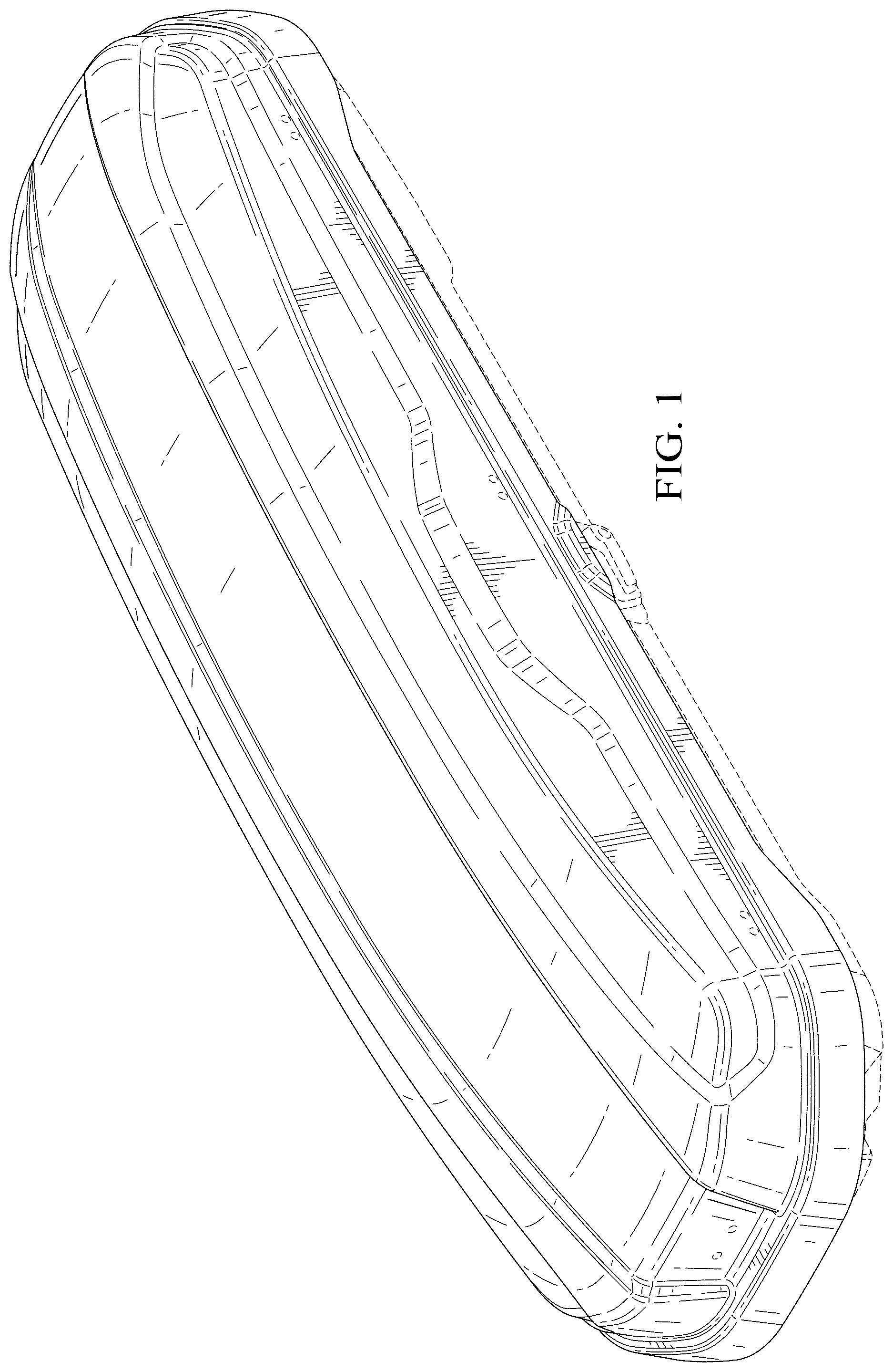 Patent USD1123788 Figure 1 – Vehicle top carrier