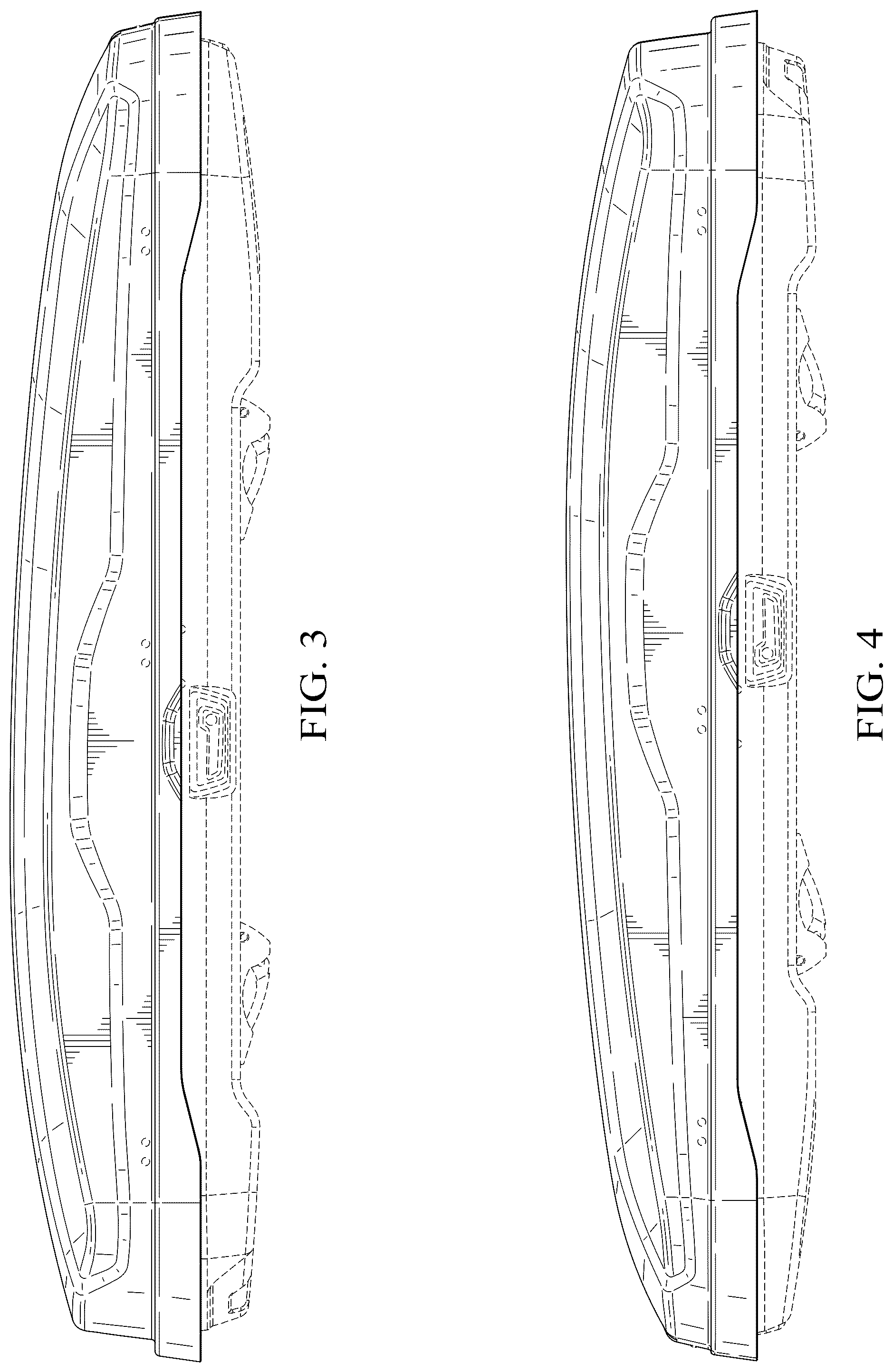 Patent USD1123788 Figure 3 – Vehicle top carrier