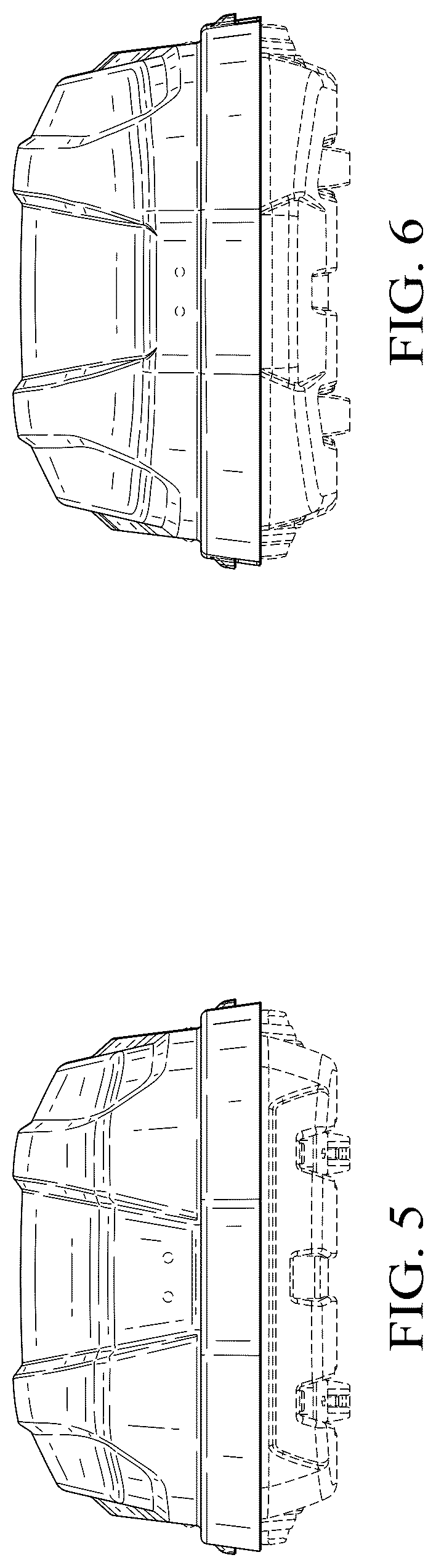 Patent USD1123788 Figure 4 – Vehicle top carrier