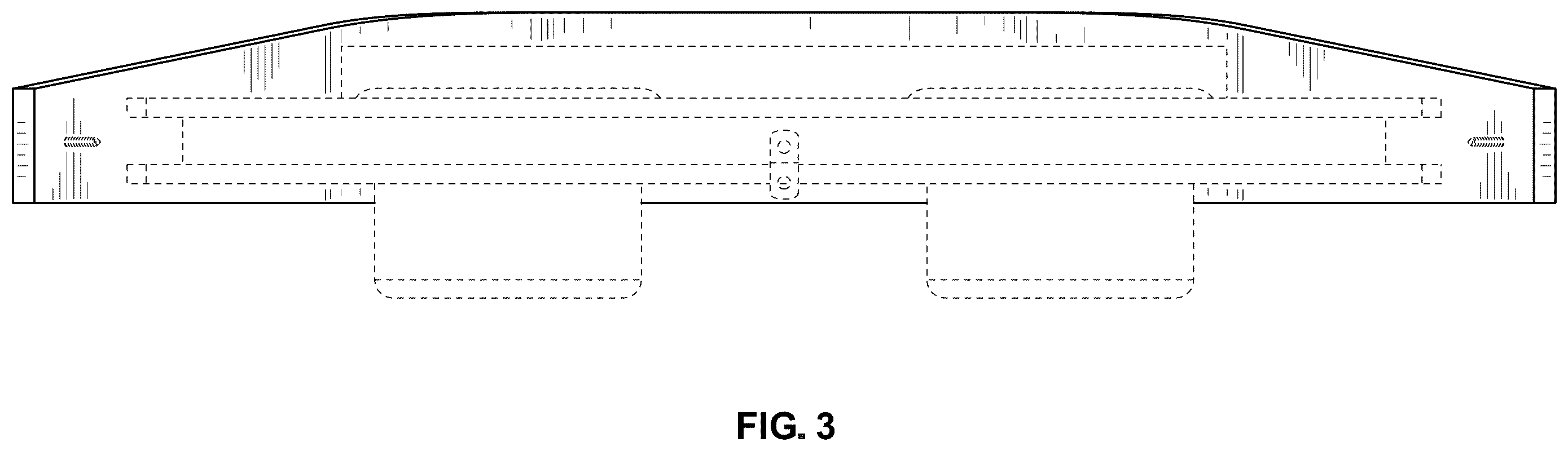 Patent USD1123789 Figure 3 – Vehicle cup holder